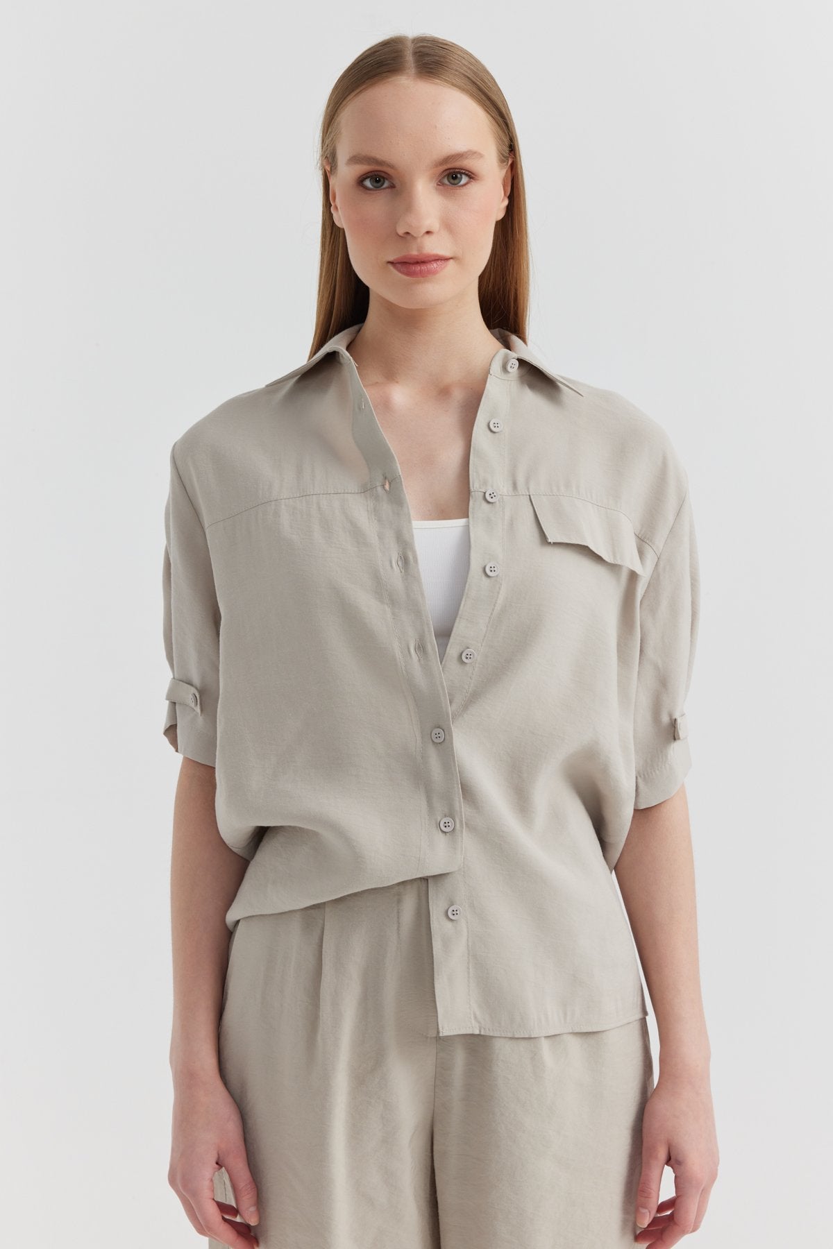 Women's Sleeve Detailed Shirt