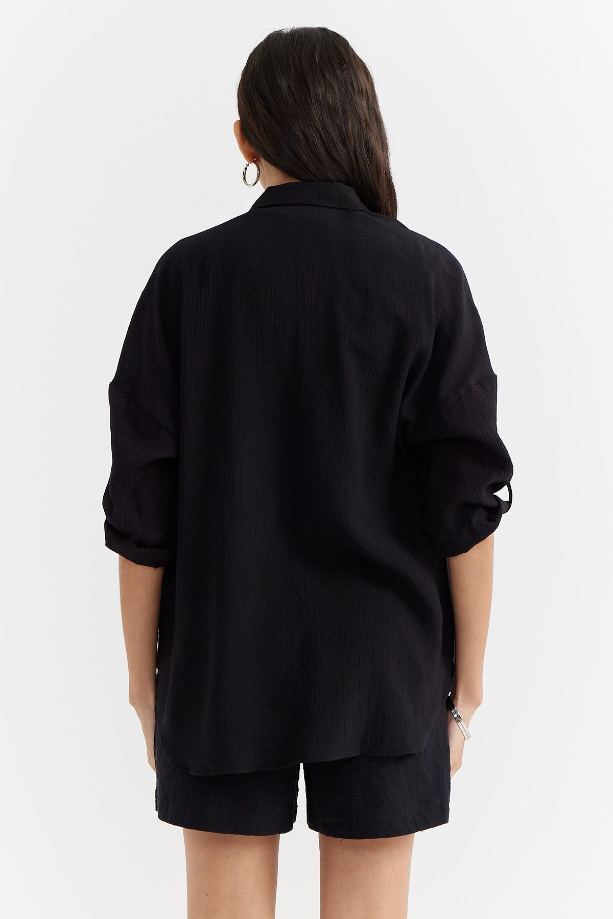 Women's Fine Stitch Detailed Shirt