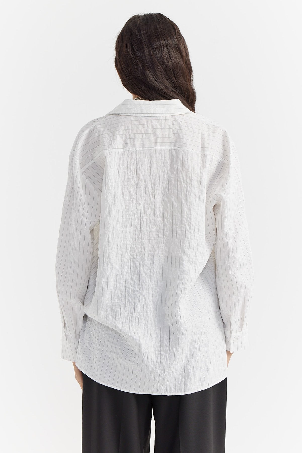 Women's Striped Oversize Shirt