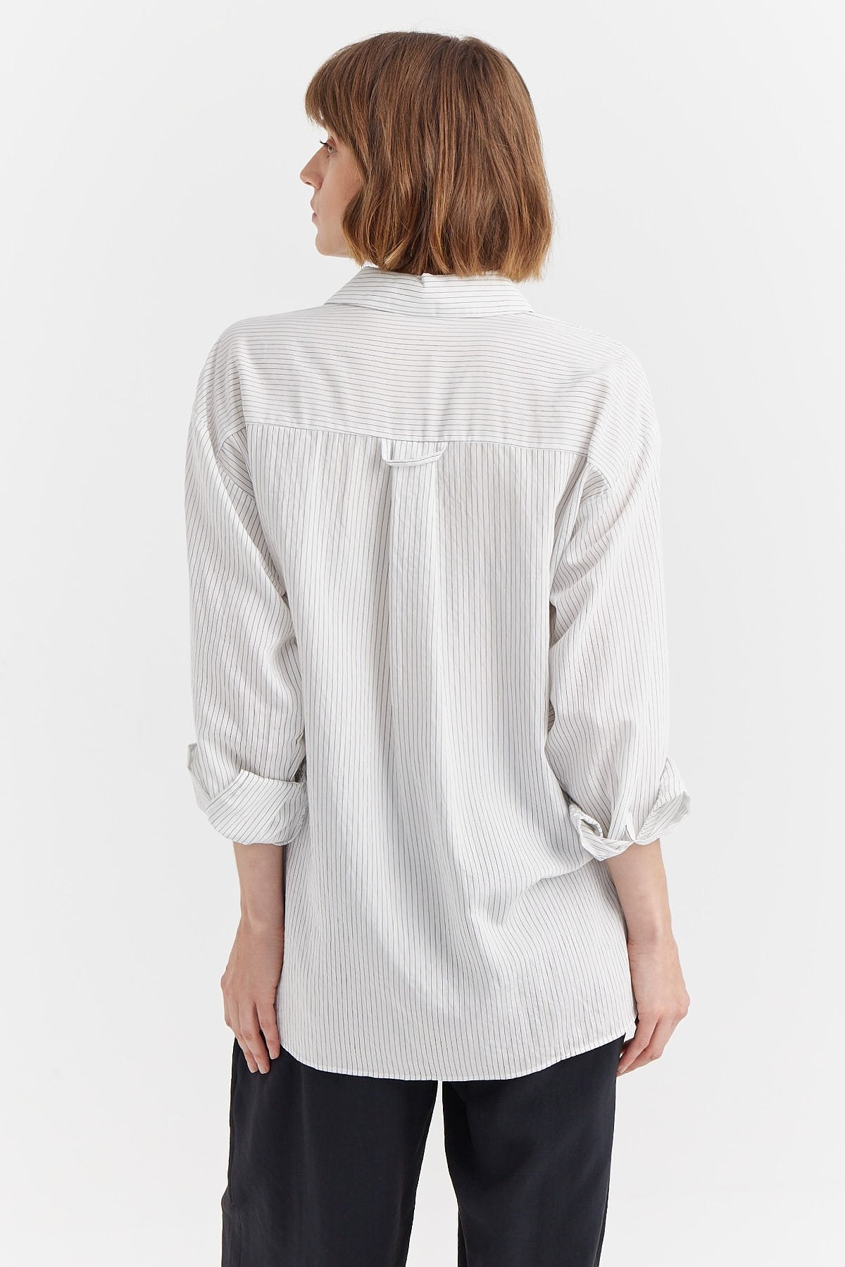 Women's Striped Oversize Shirt