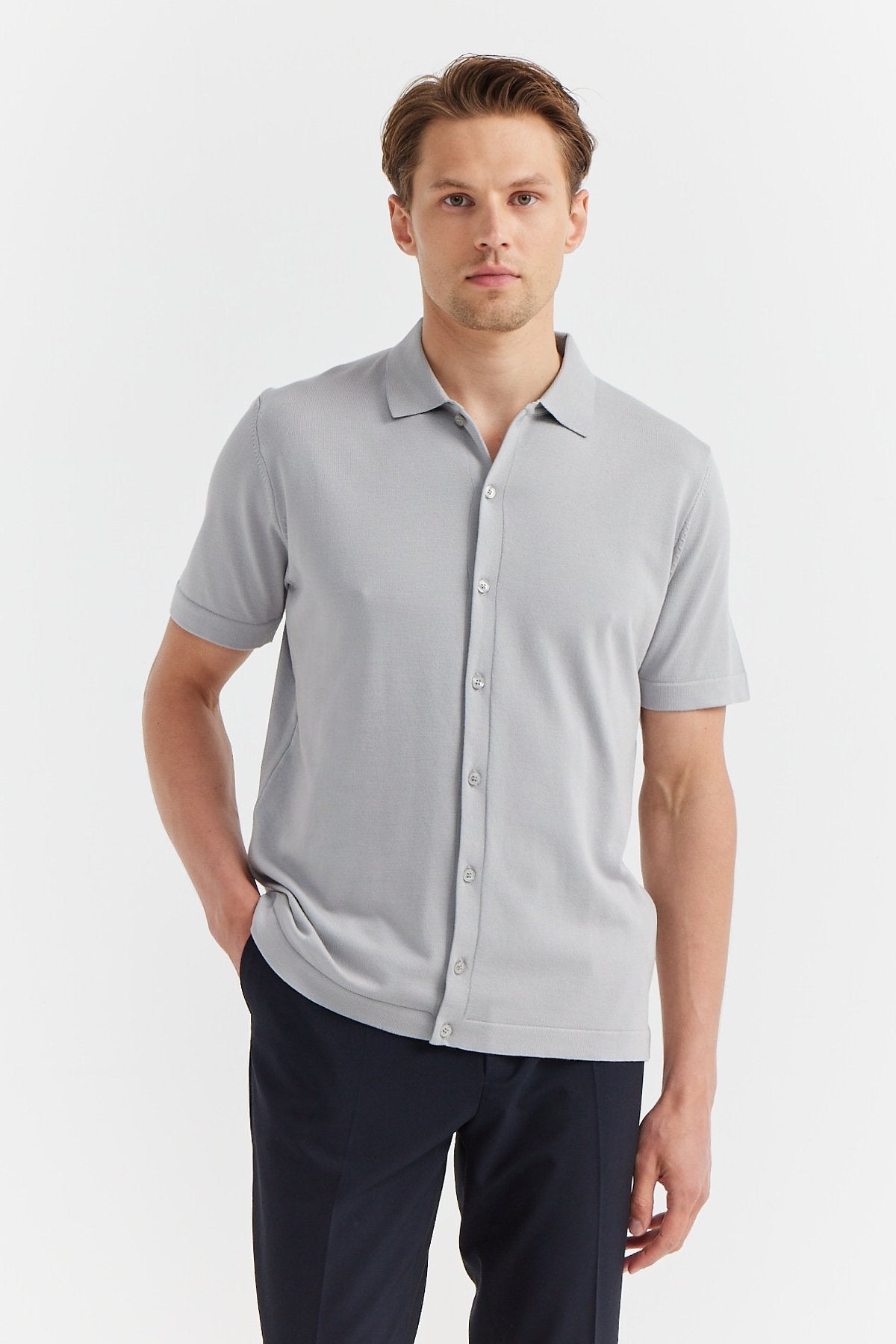 Men's Knitted Shirt