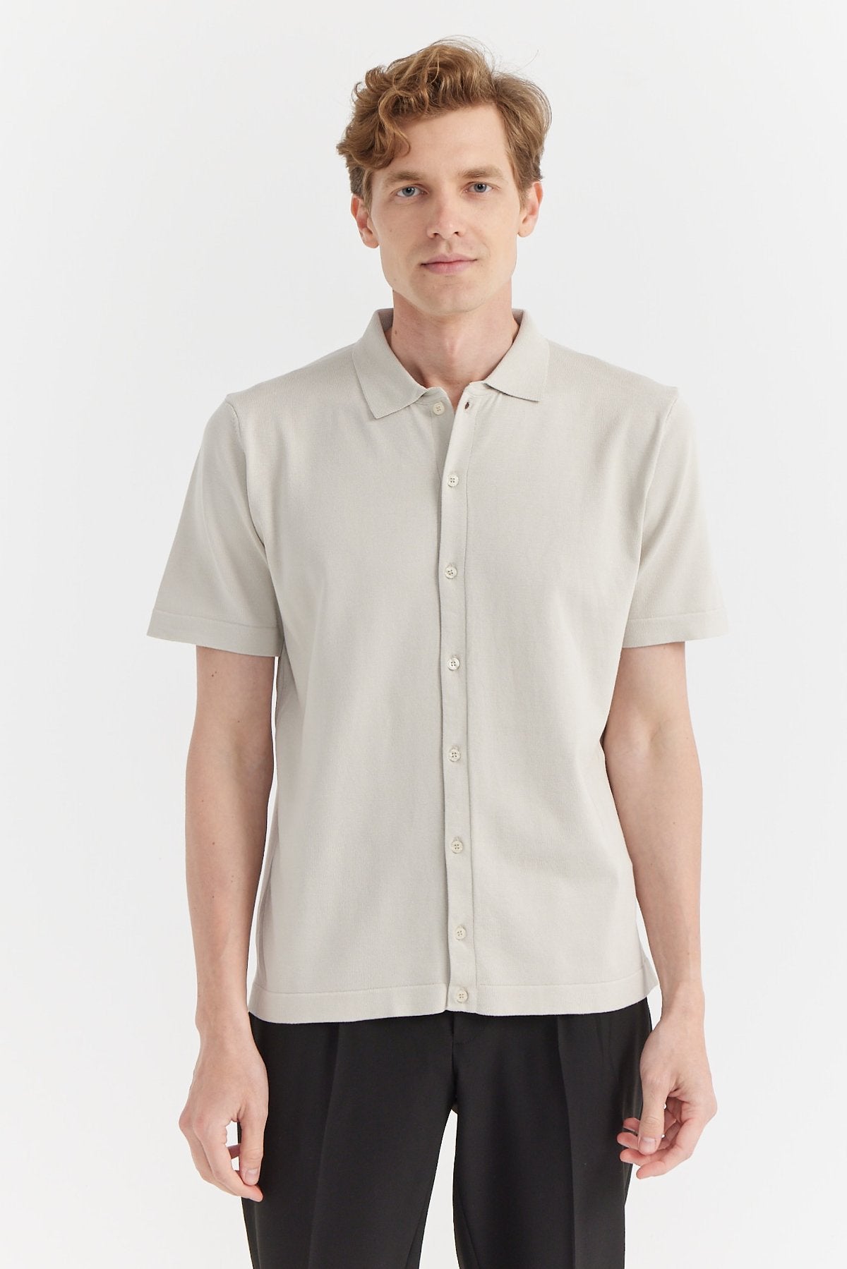 Men's Knitted Shirt