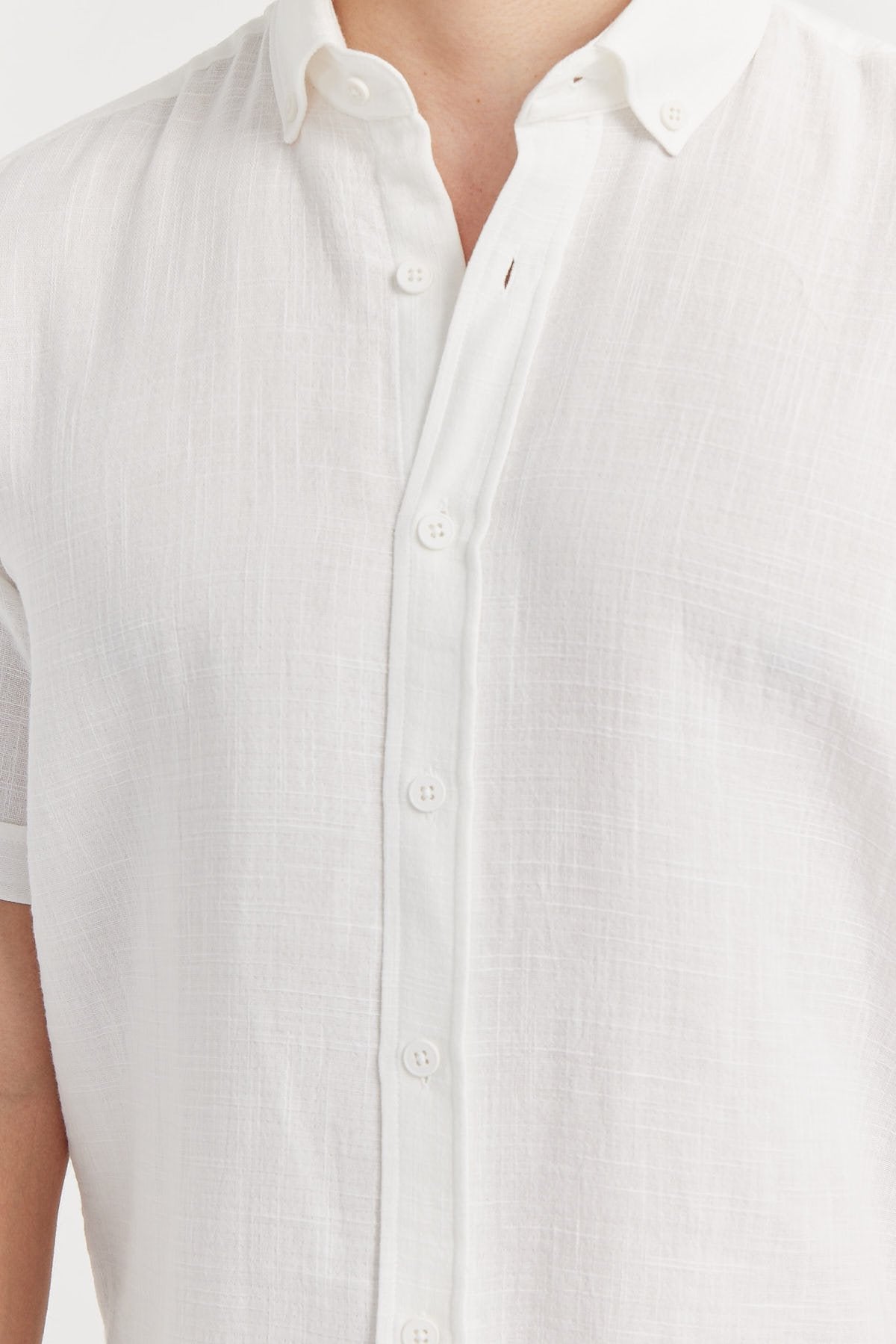 Men's Textured Short Sleeve Shirt