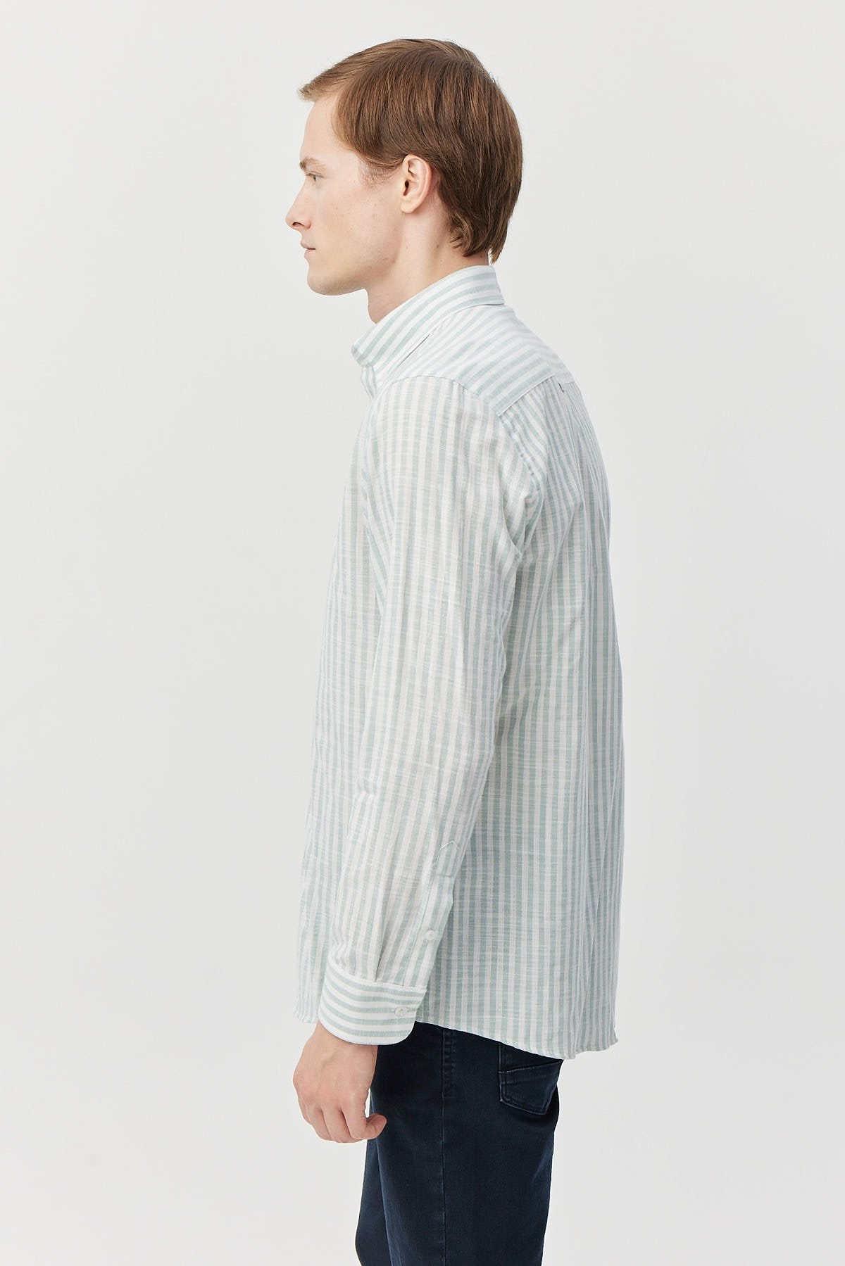 Men's Relaxed Striped Shirt