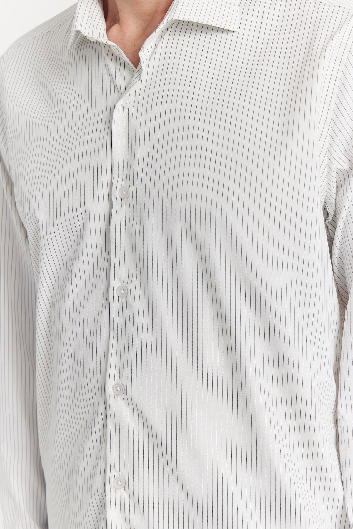 Men's Thin Striped Slim Fit Shirt
