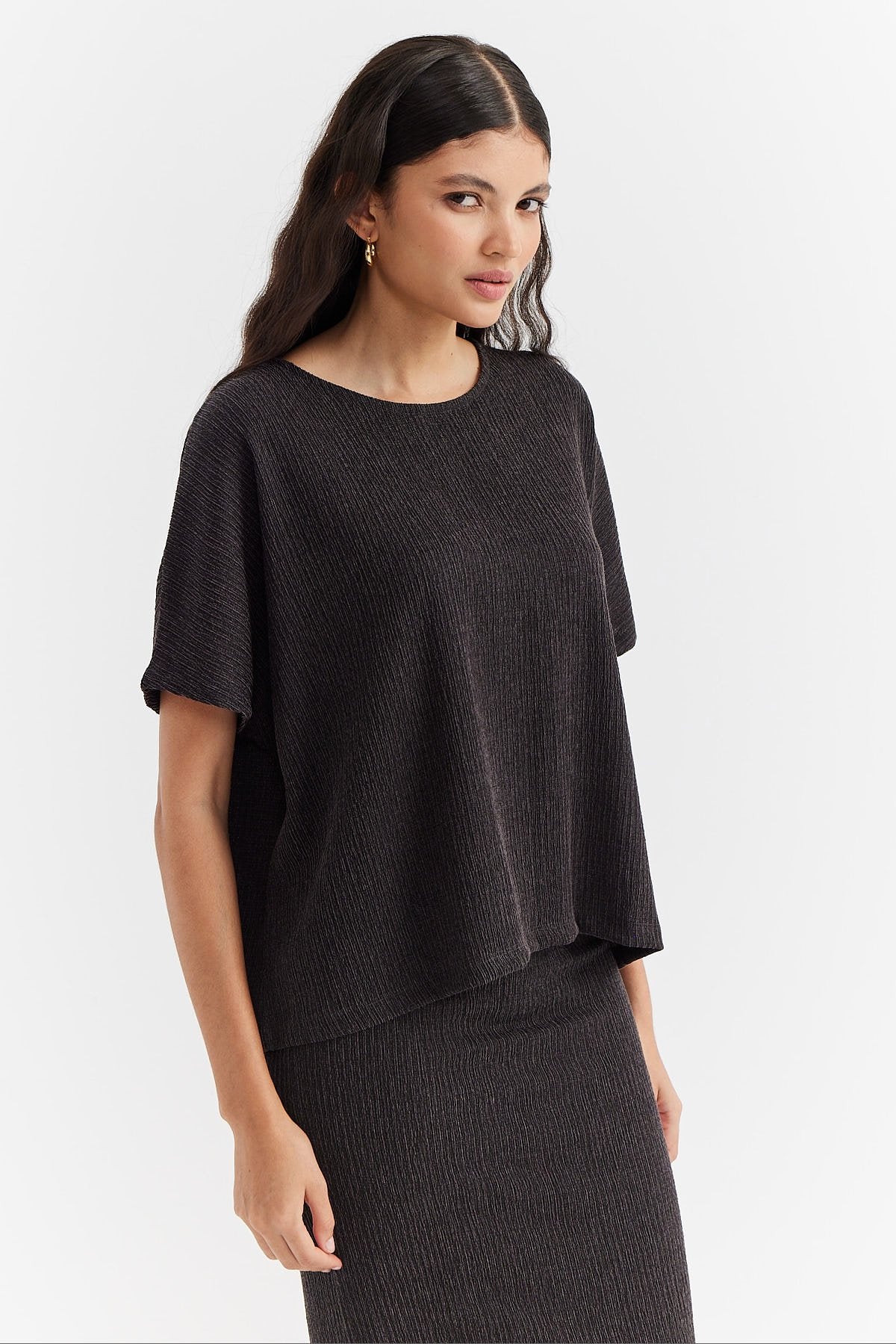 Women's Textured Blouse