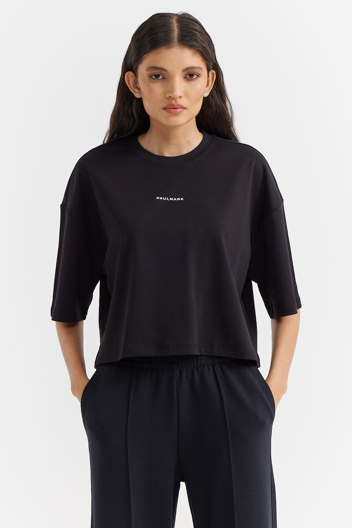 Women's Paulmark Printed Short T-shirt
