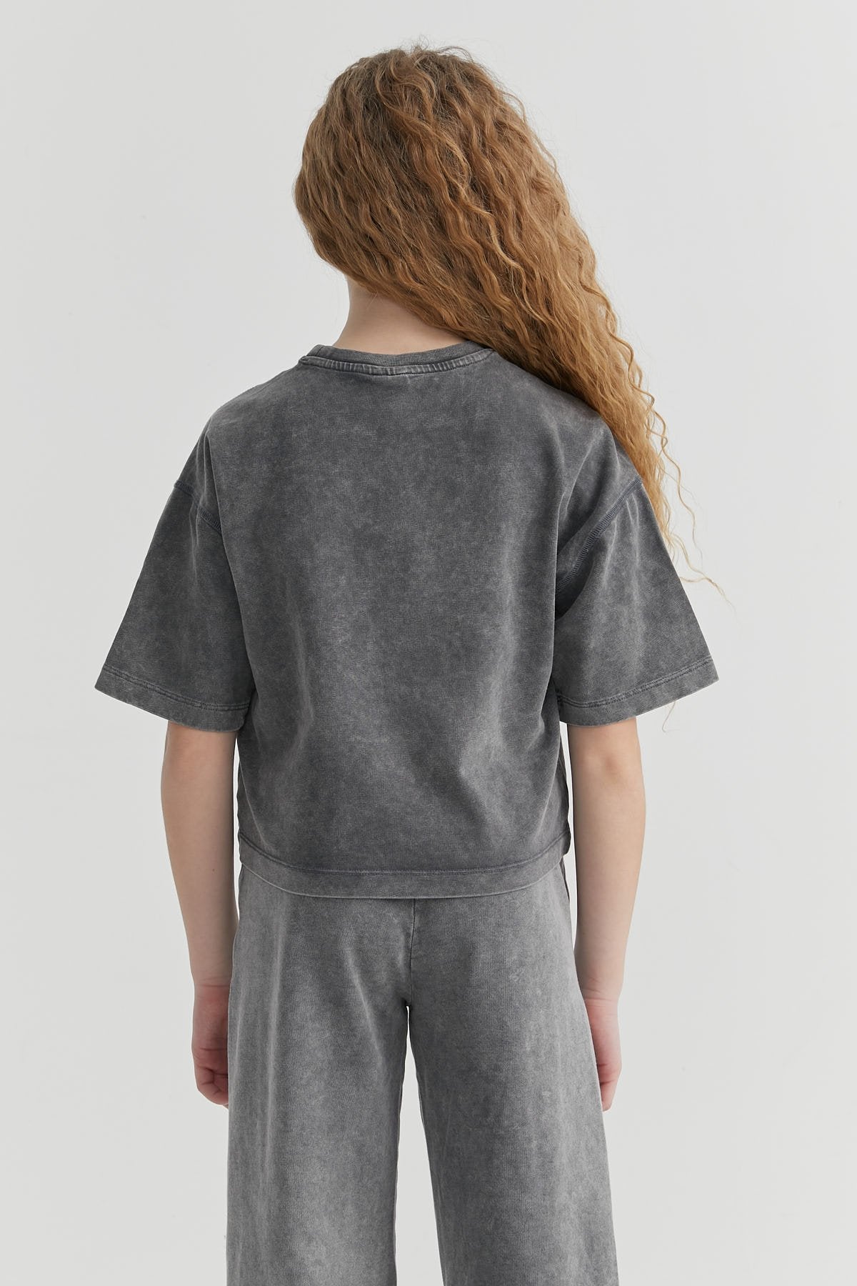 Girl's Stitch Detailed T-shirt