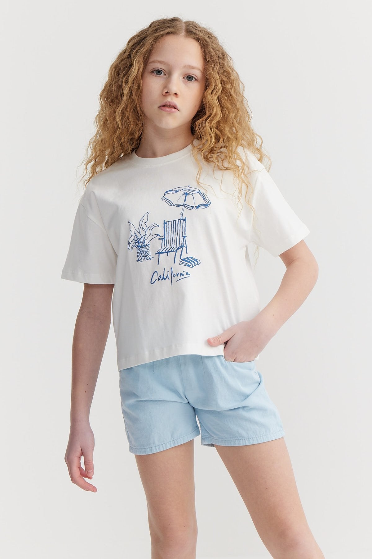 Girl's Printed T-shirt