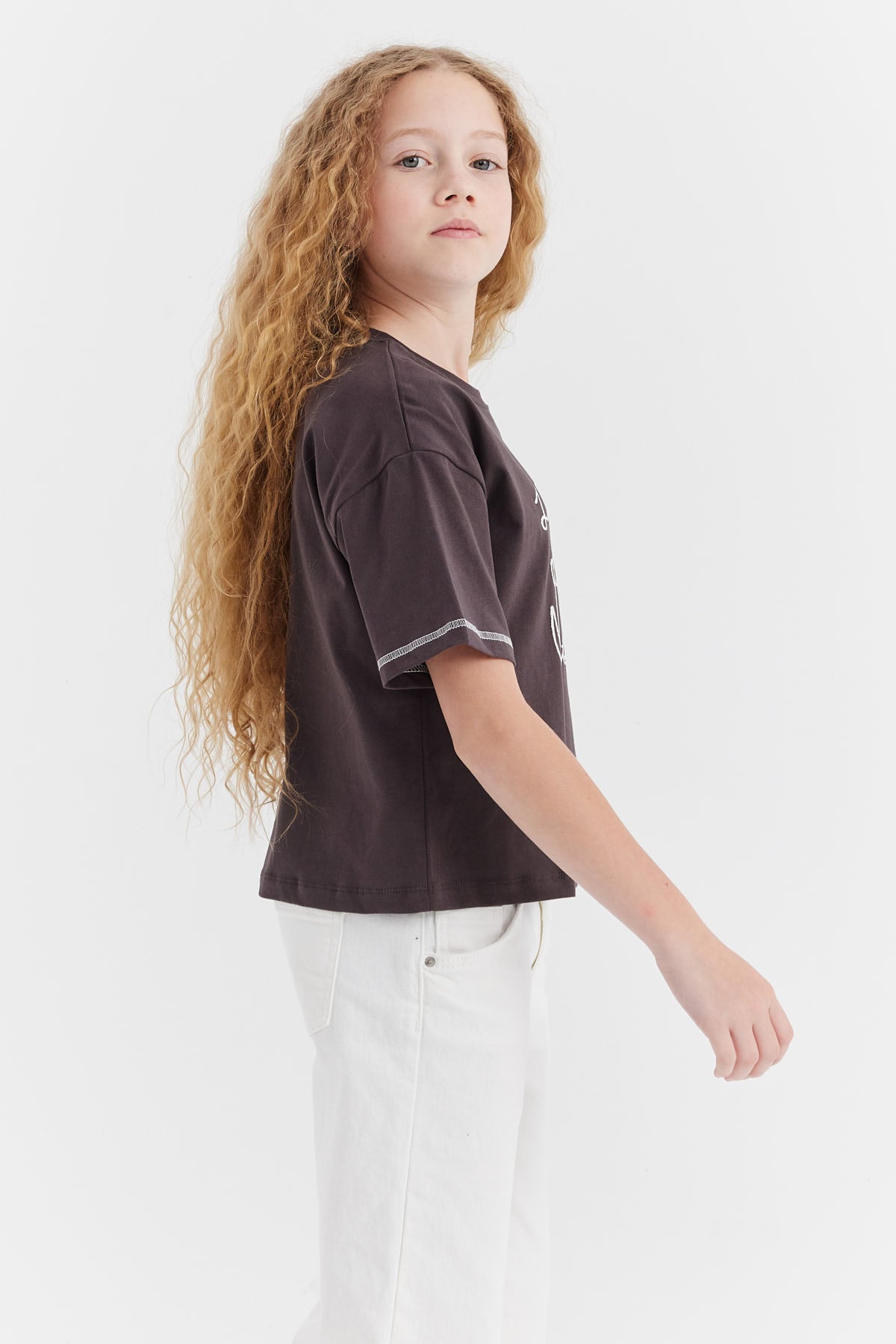 Kız Baskılı Tişört