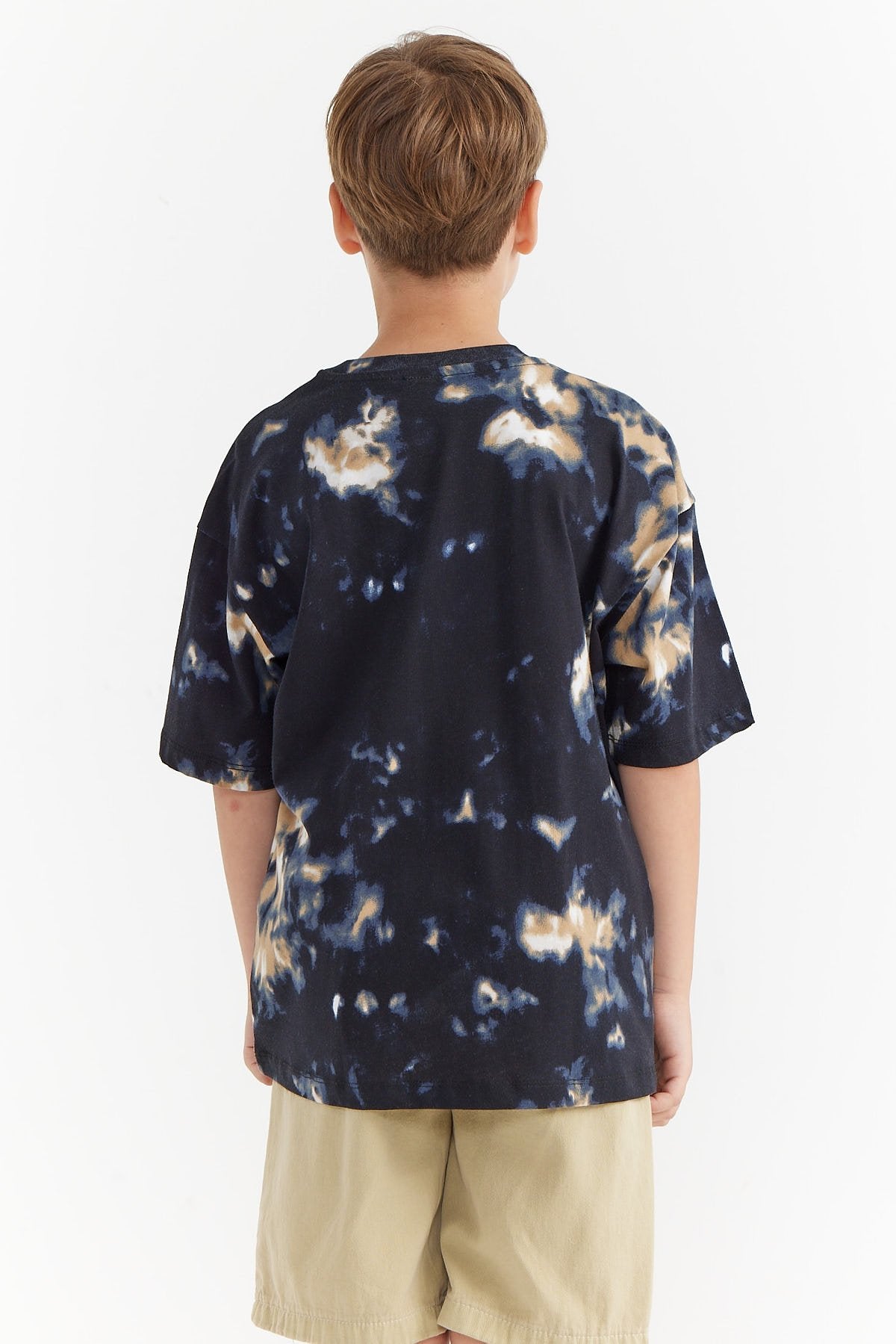 Erkek Çocuk Batik Desenli Tişört