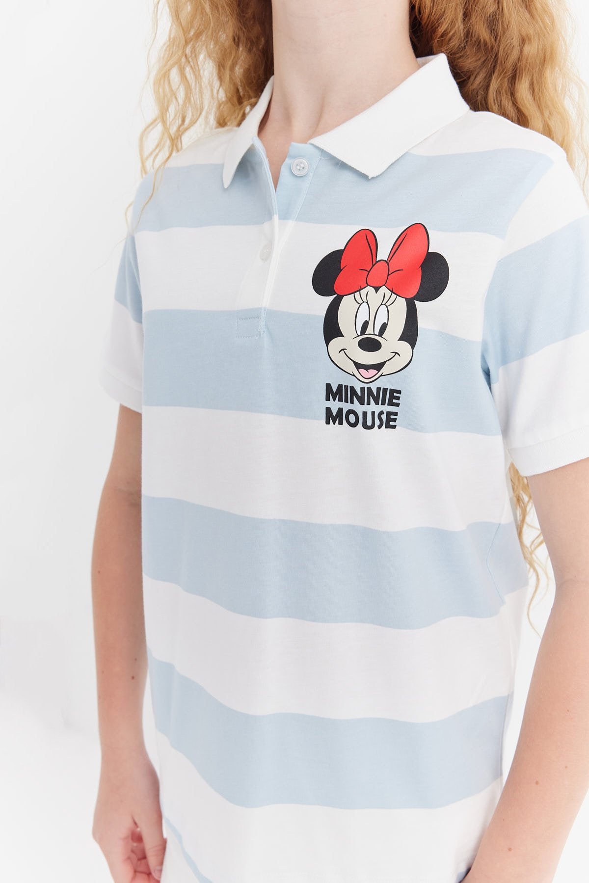 Girls' Polo Neck T-shirt