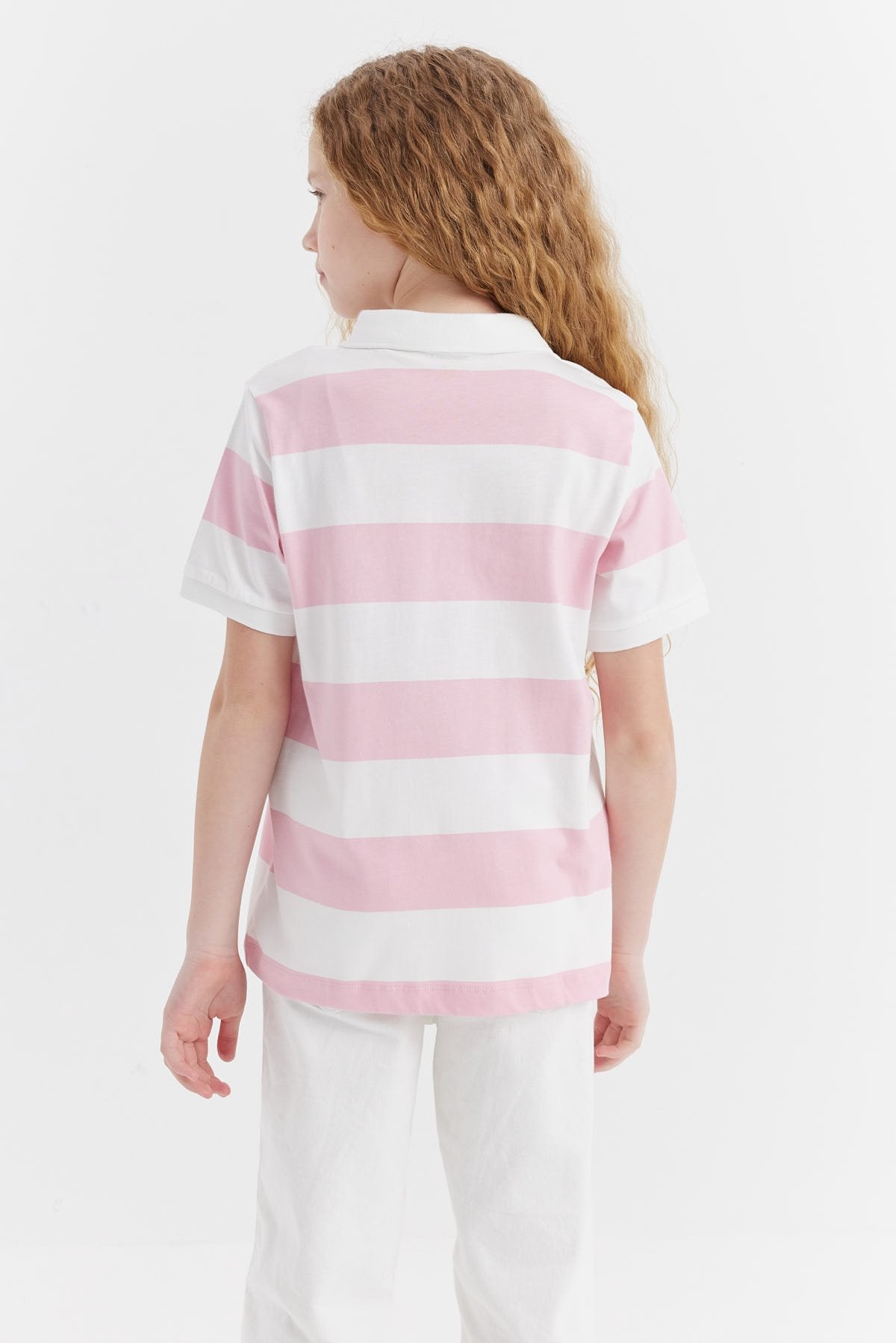 Girls' Polo Neck T-shirt