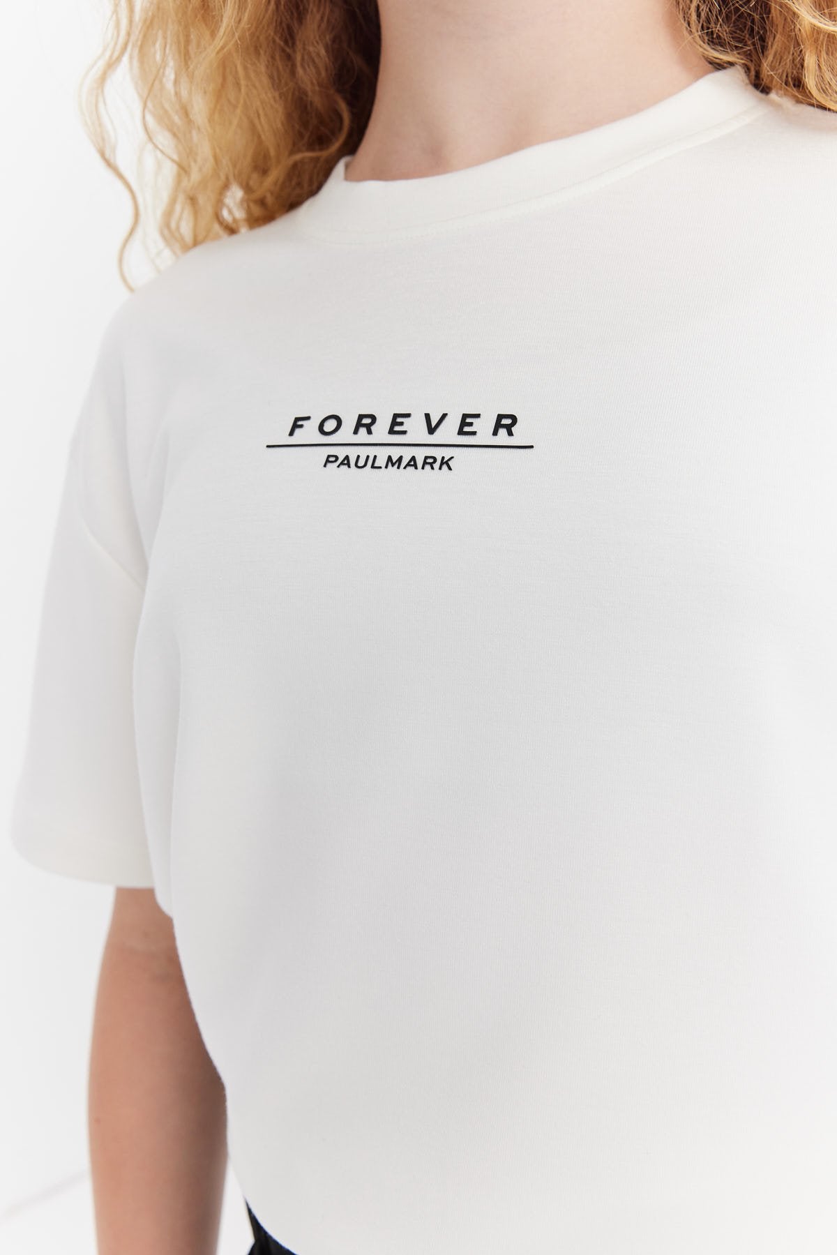 Girl's Text Printed T-shirt
