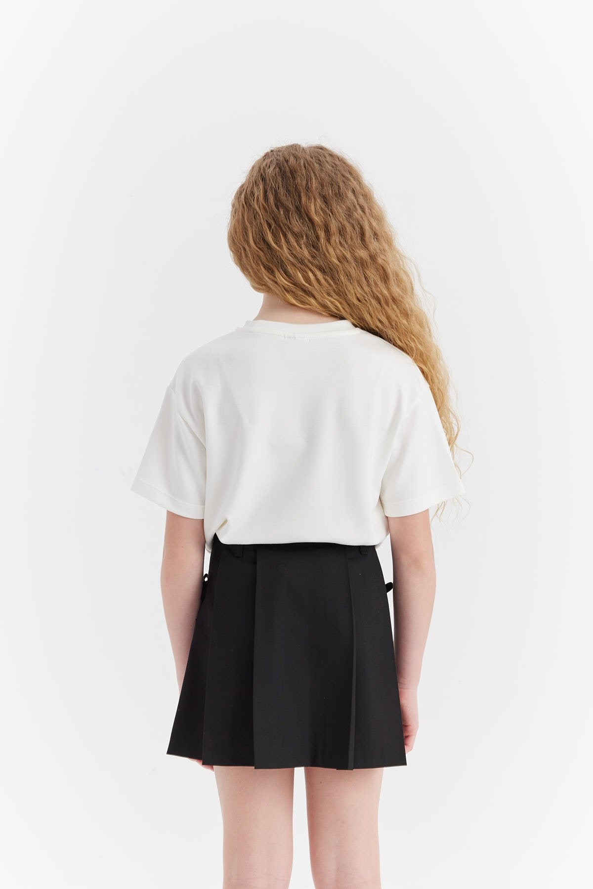Girl's Text Printed T-shirt