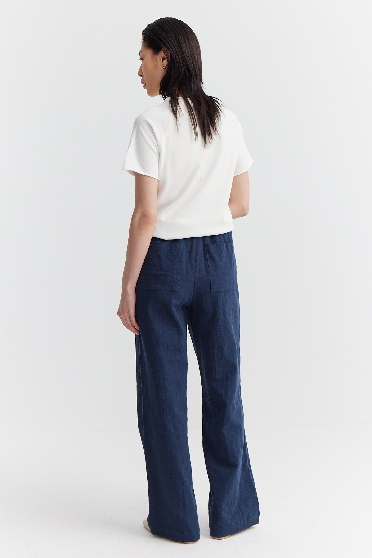 Women's Linen Look Trousers