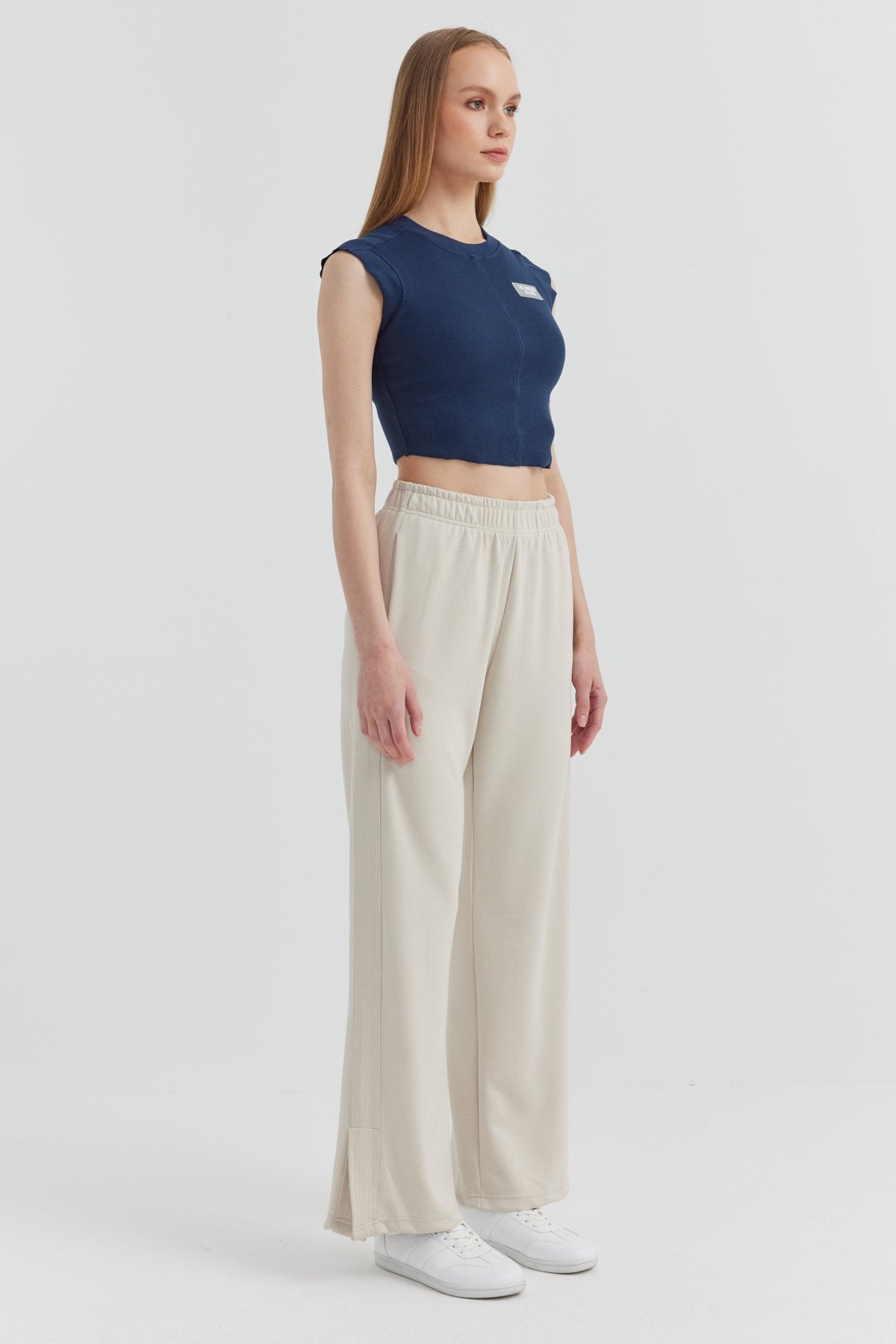 Women's Elastic Waist Sweat Bottom