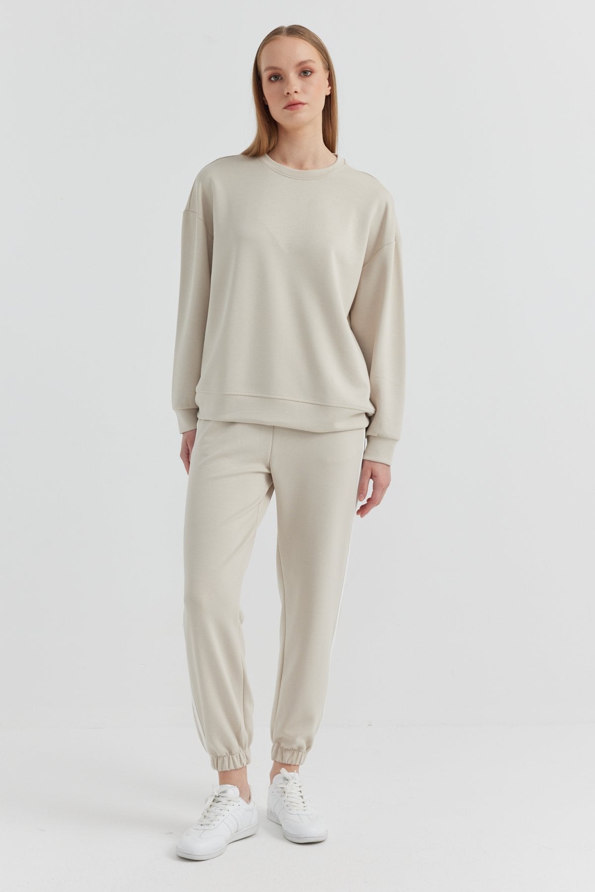 Women's Elastic Leg Sweat Bottoms