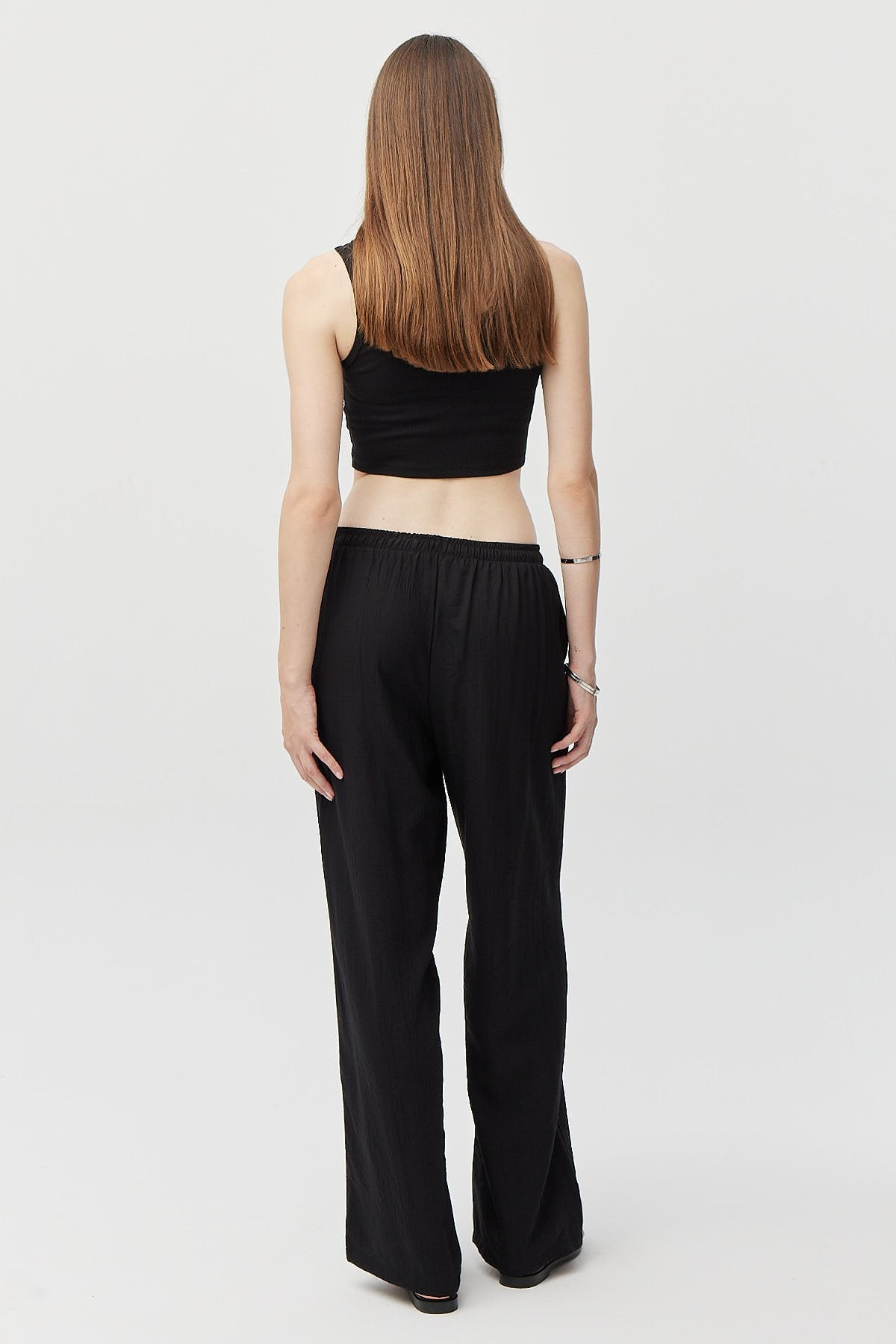 بنطلون نسائي برباط الخصر