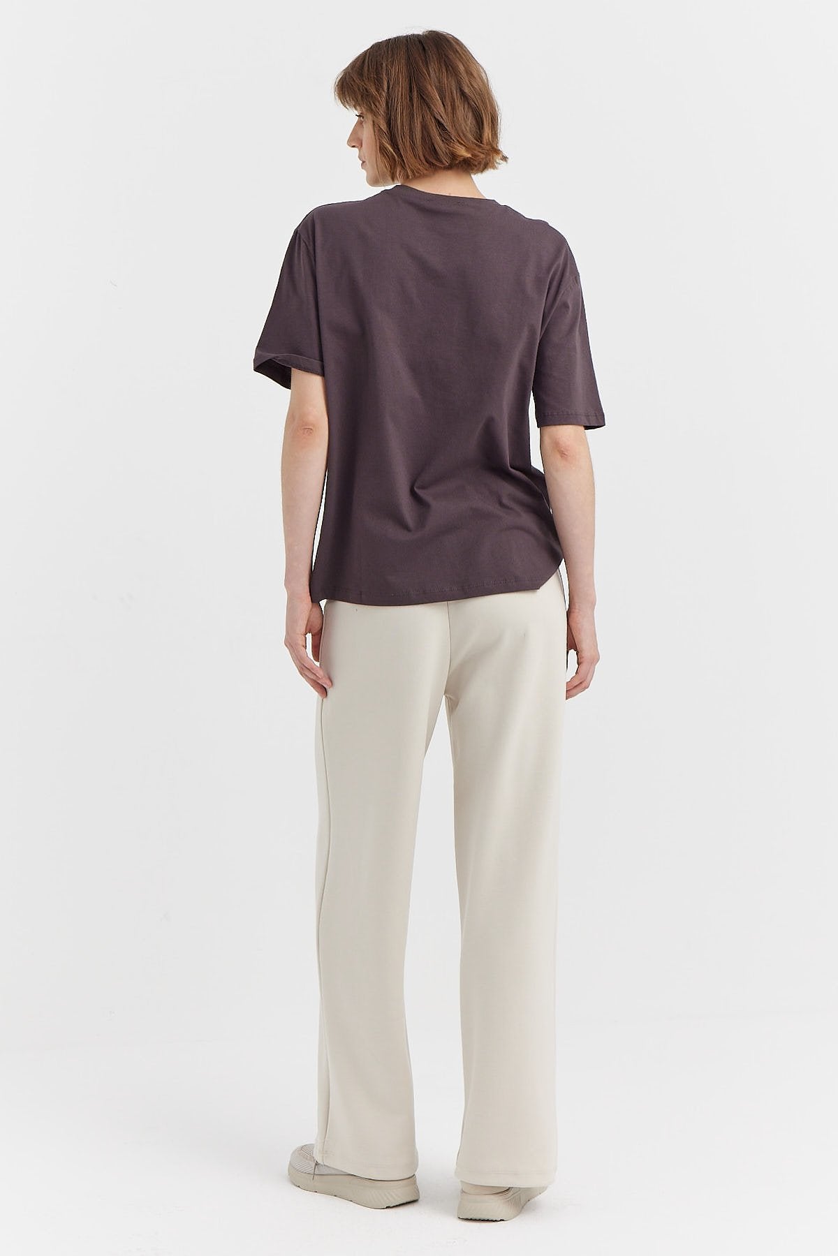 Women's Front Stitch Detail Sweat Bottom