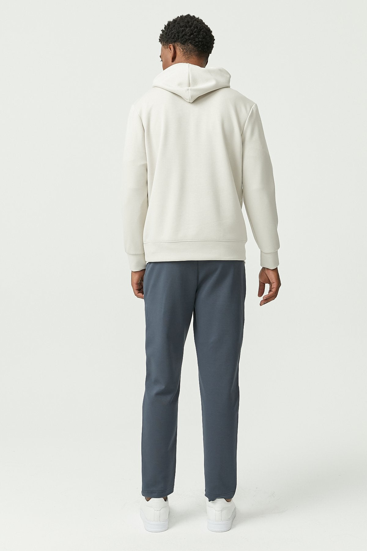 Sweat Pants with Front Stitching Detail