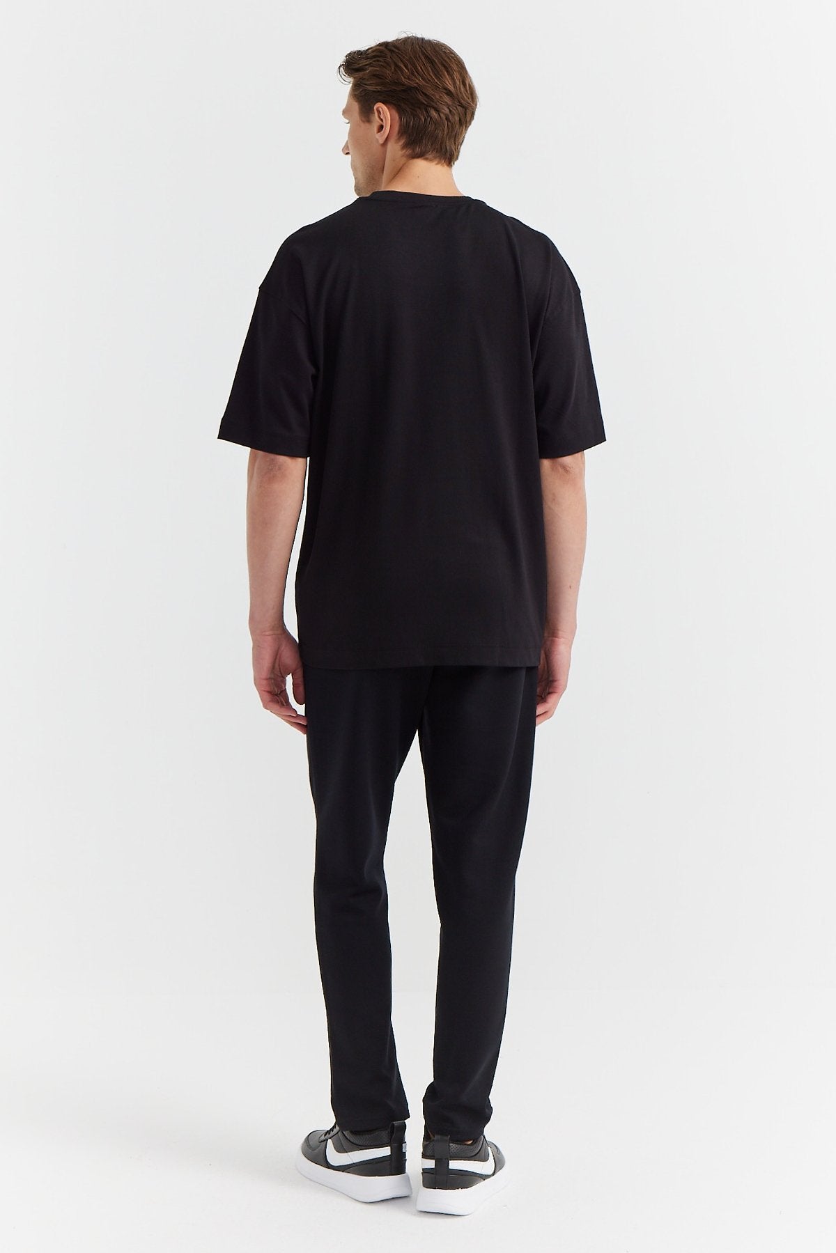 Men's Elastic Waist Sweat Bottoms