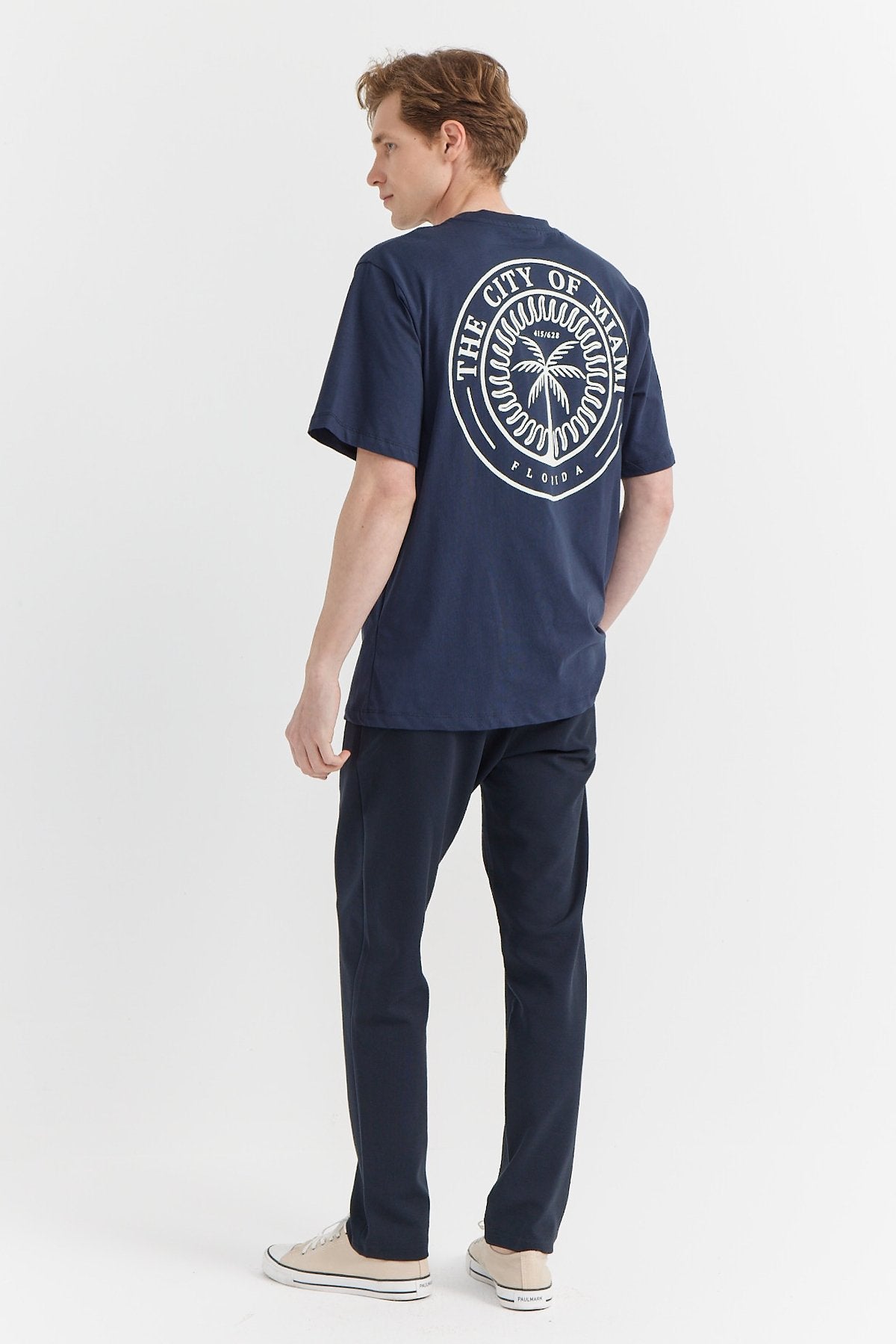 Men's Tied Waist Sweat Bottom