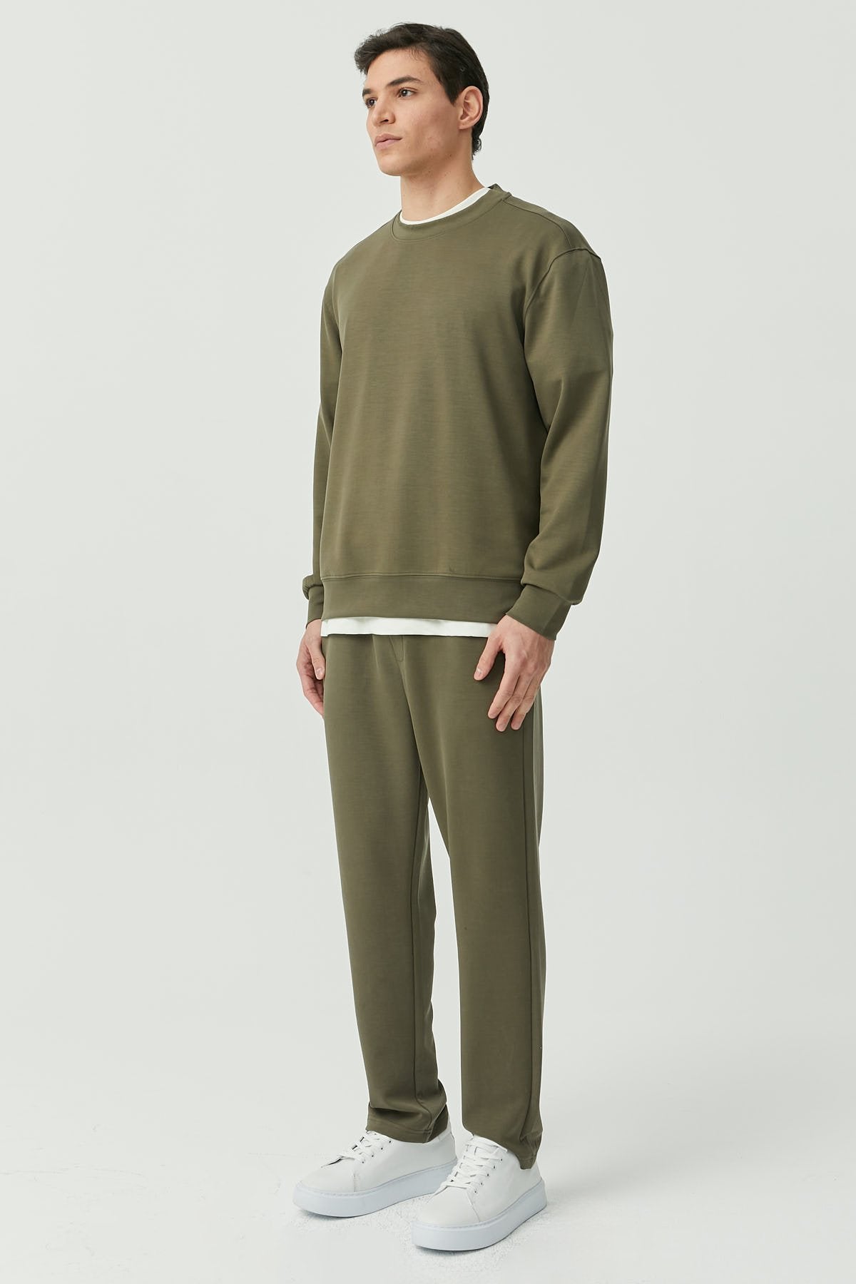 Men's Tied Waist Sweat Bottom