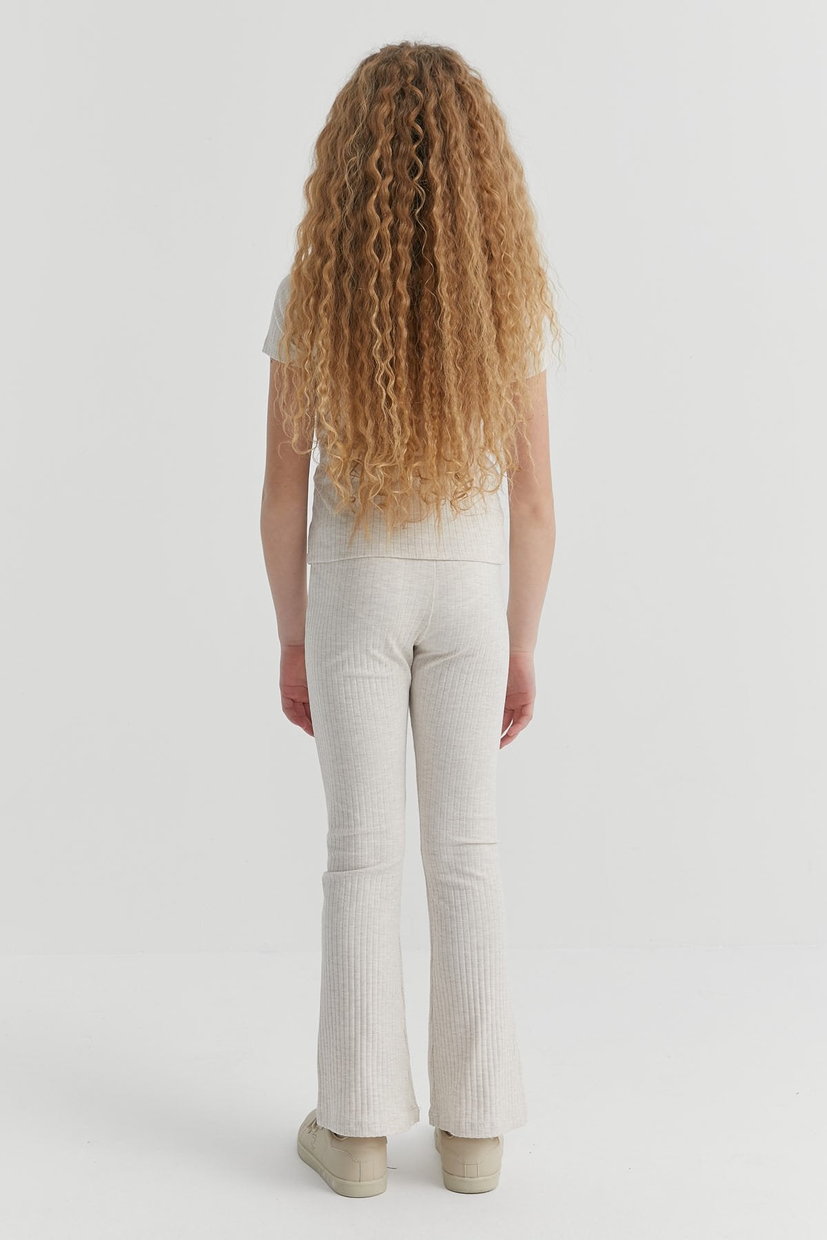 Girls' Ribbed Tights