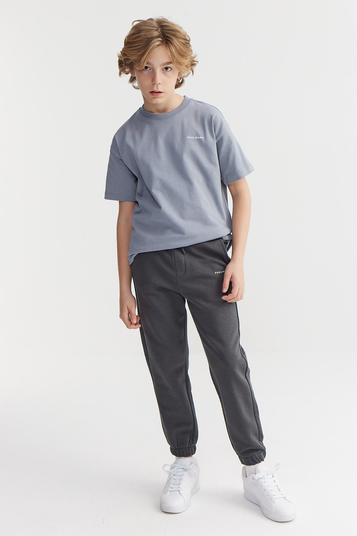 Boys' Tie-Waist Sweat Bottoms