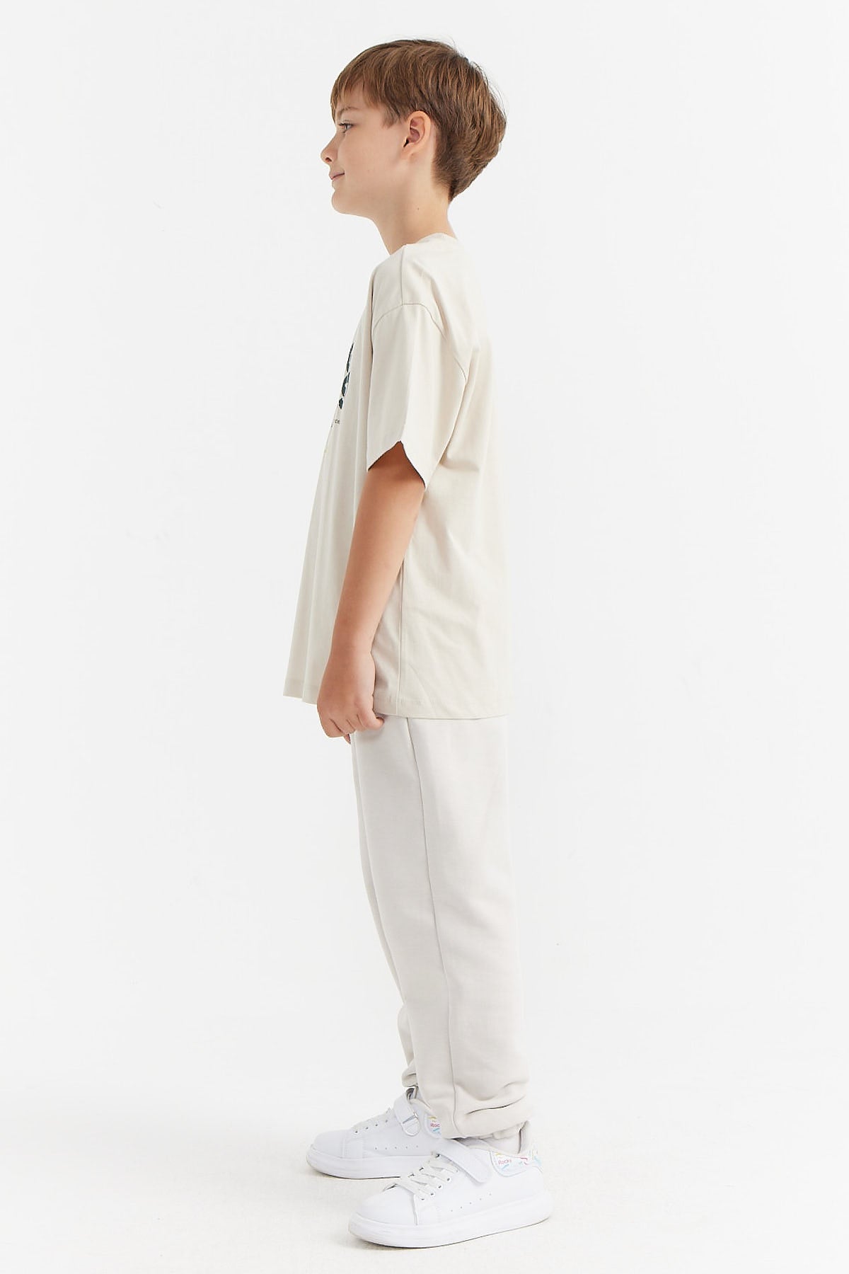 Boy's Waist-Tied Sweat Bottom