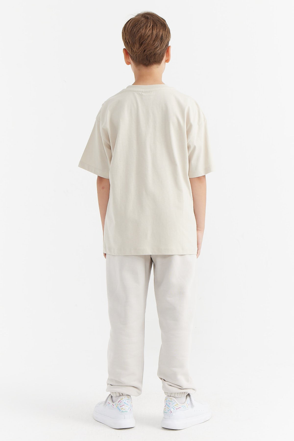 Boy's Waist-Tied Sweat Bottom