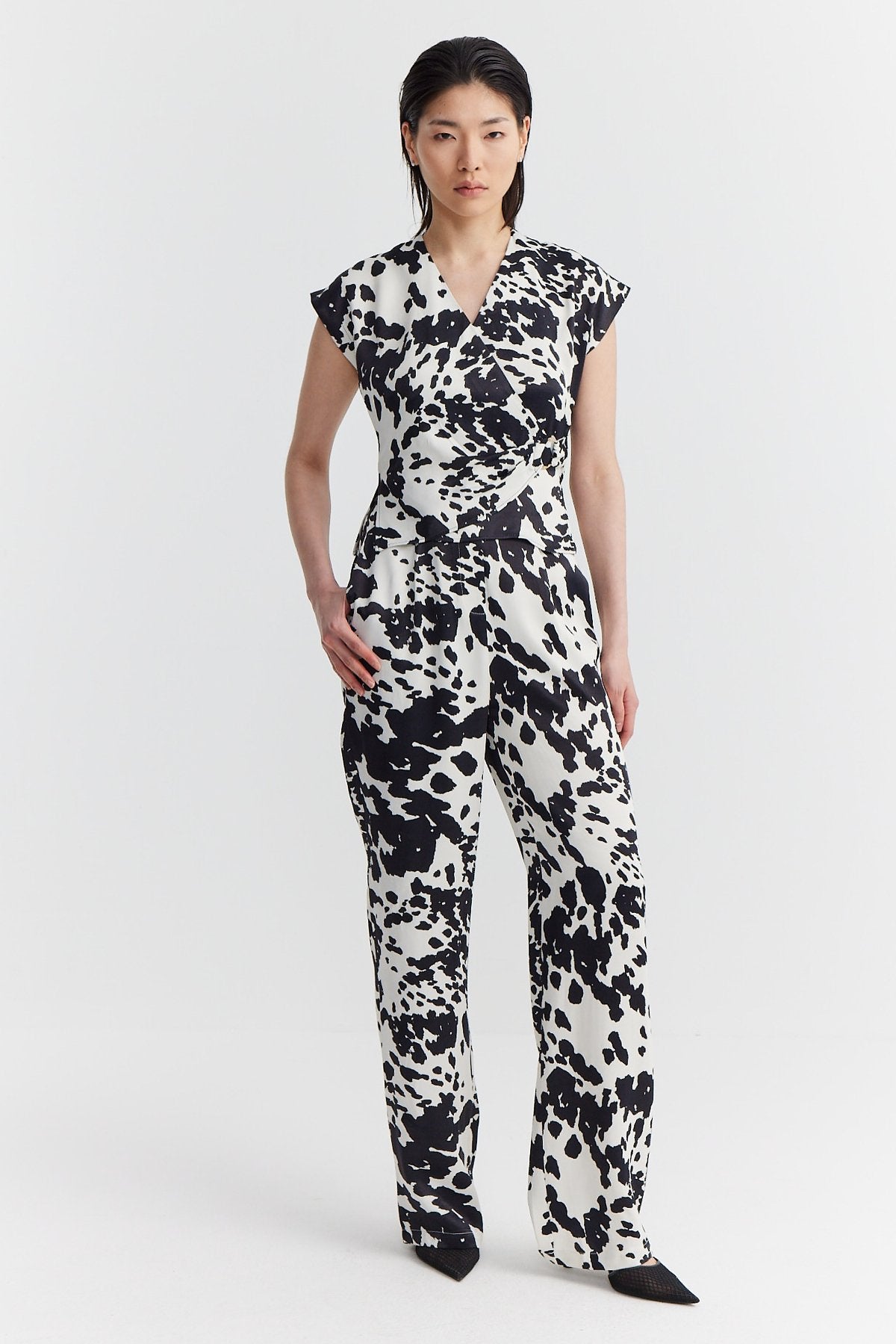 Women's Patterned Trousers