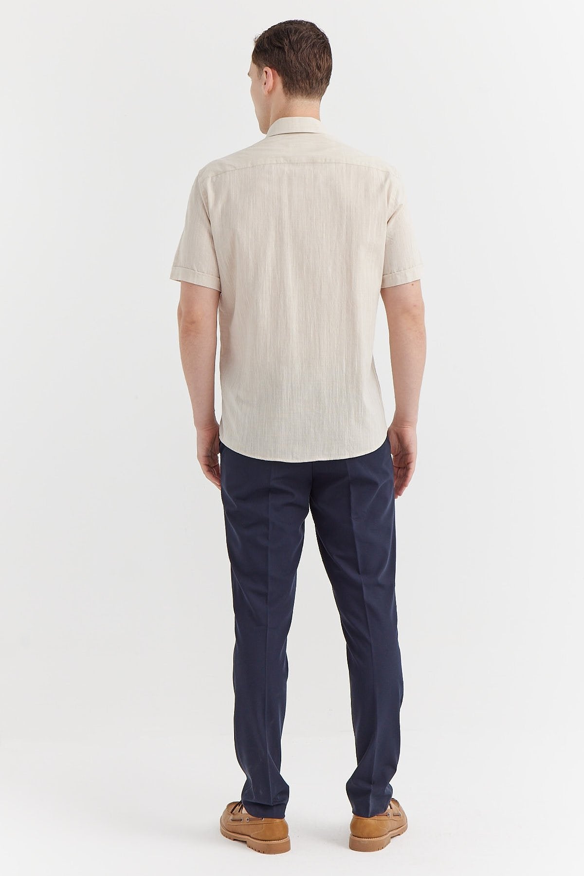 بنطلون رجالي من القماش بقصّة سلیم فیت