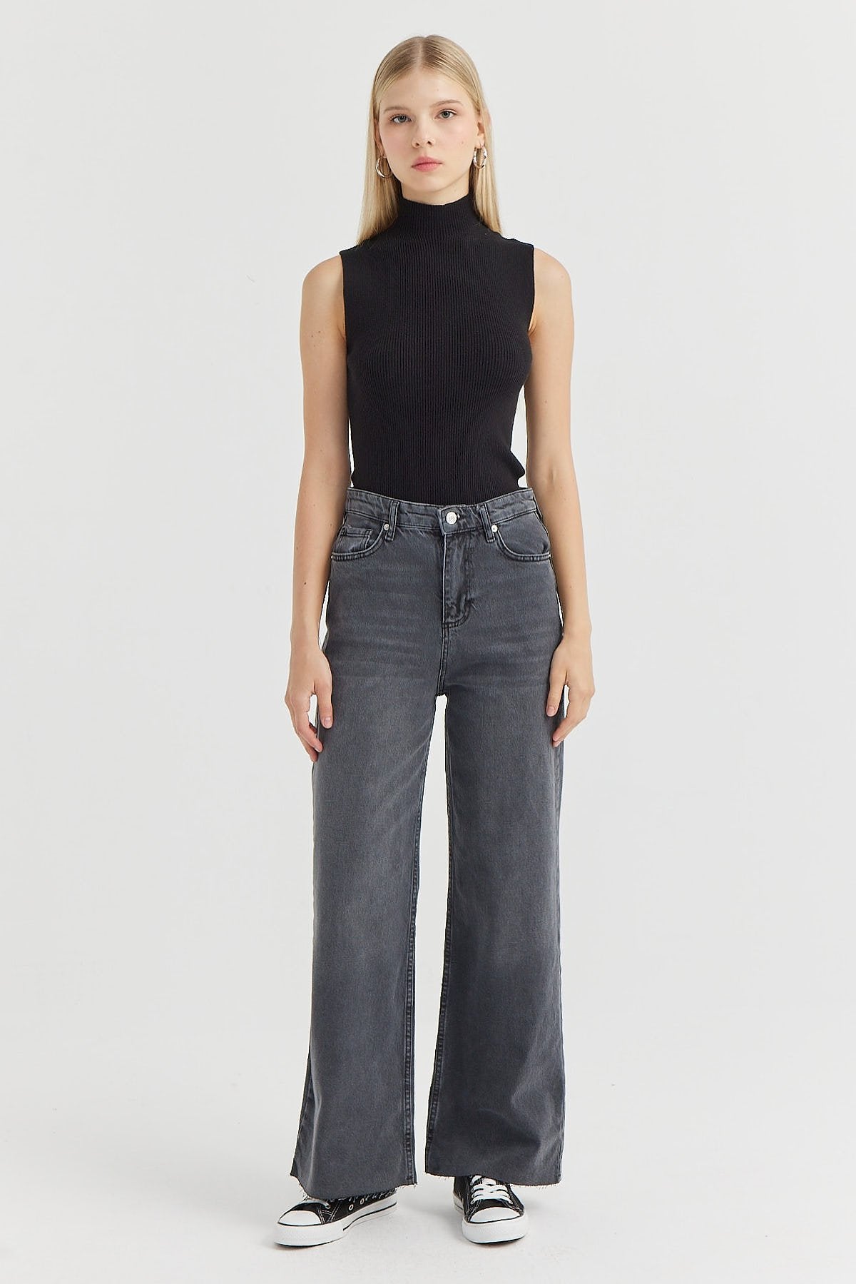 Women's High Waist Seamless Jeans