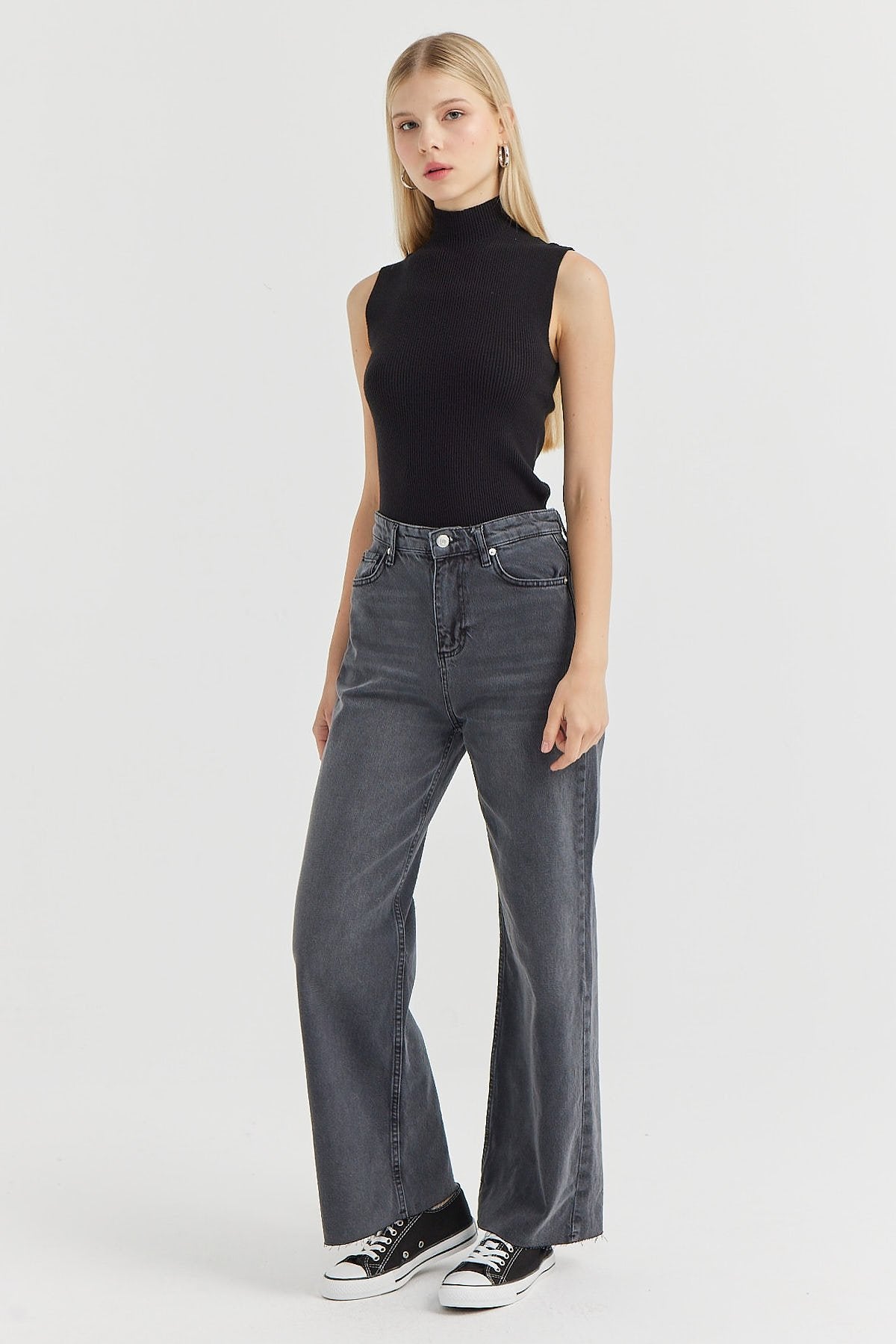 Women's High Waist Seamless Jeans