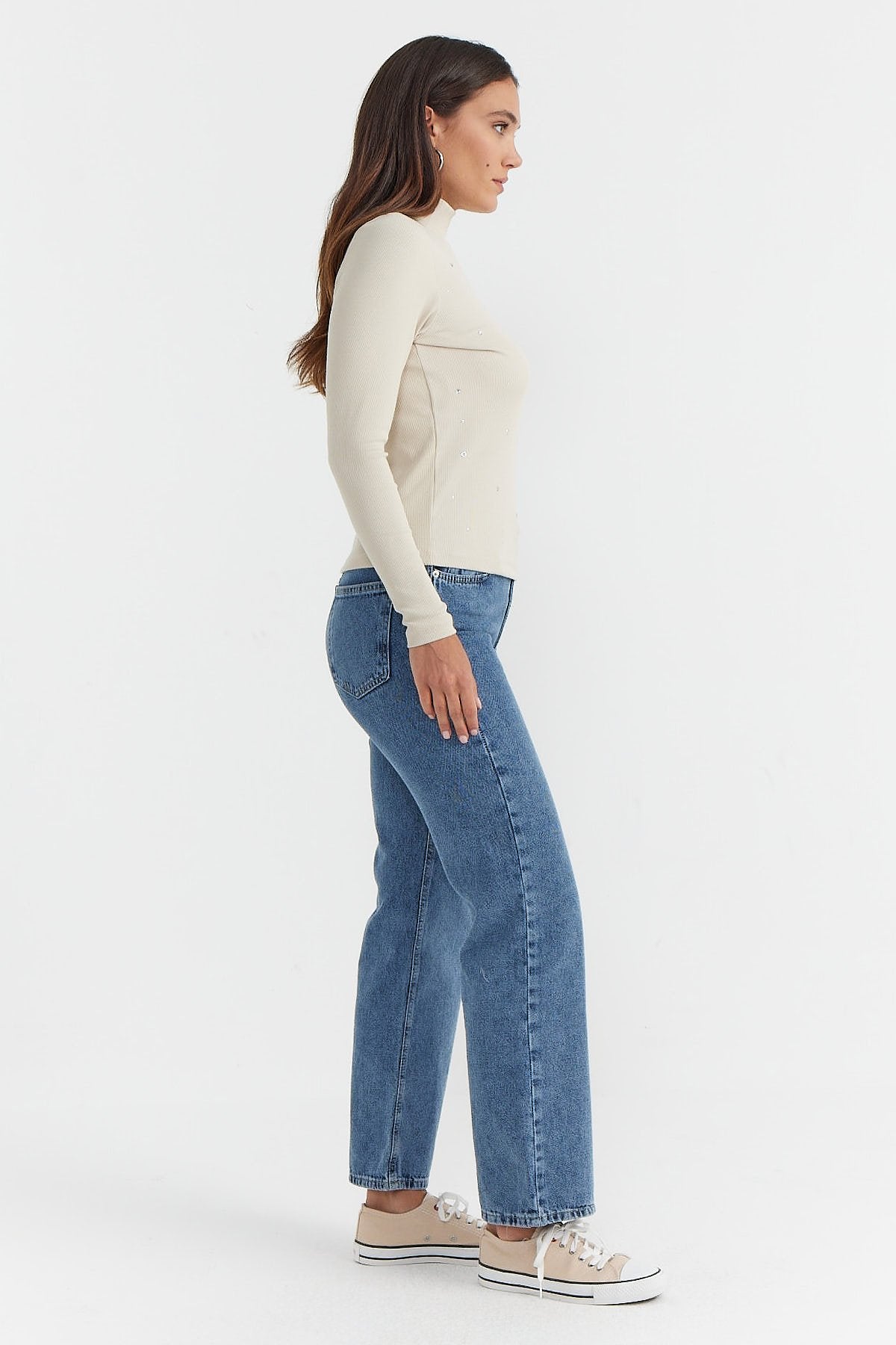 Women's High Waist Jeans