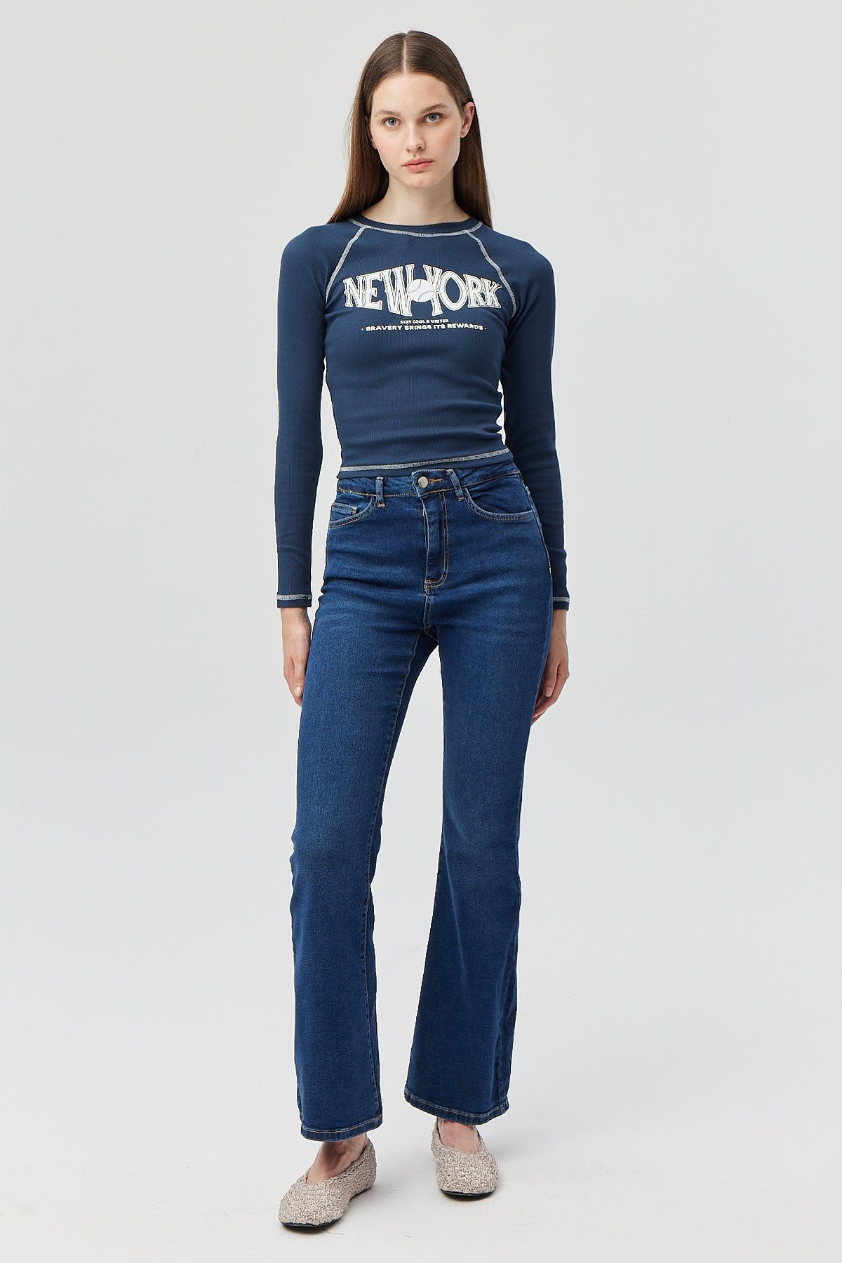 Women's High Waist Jeans