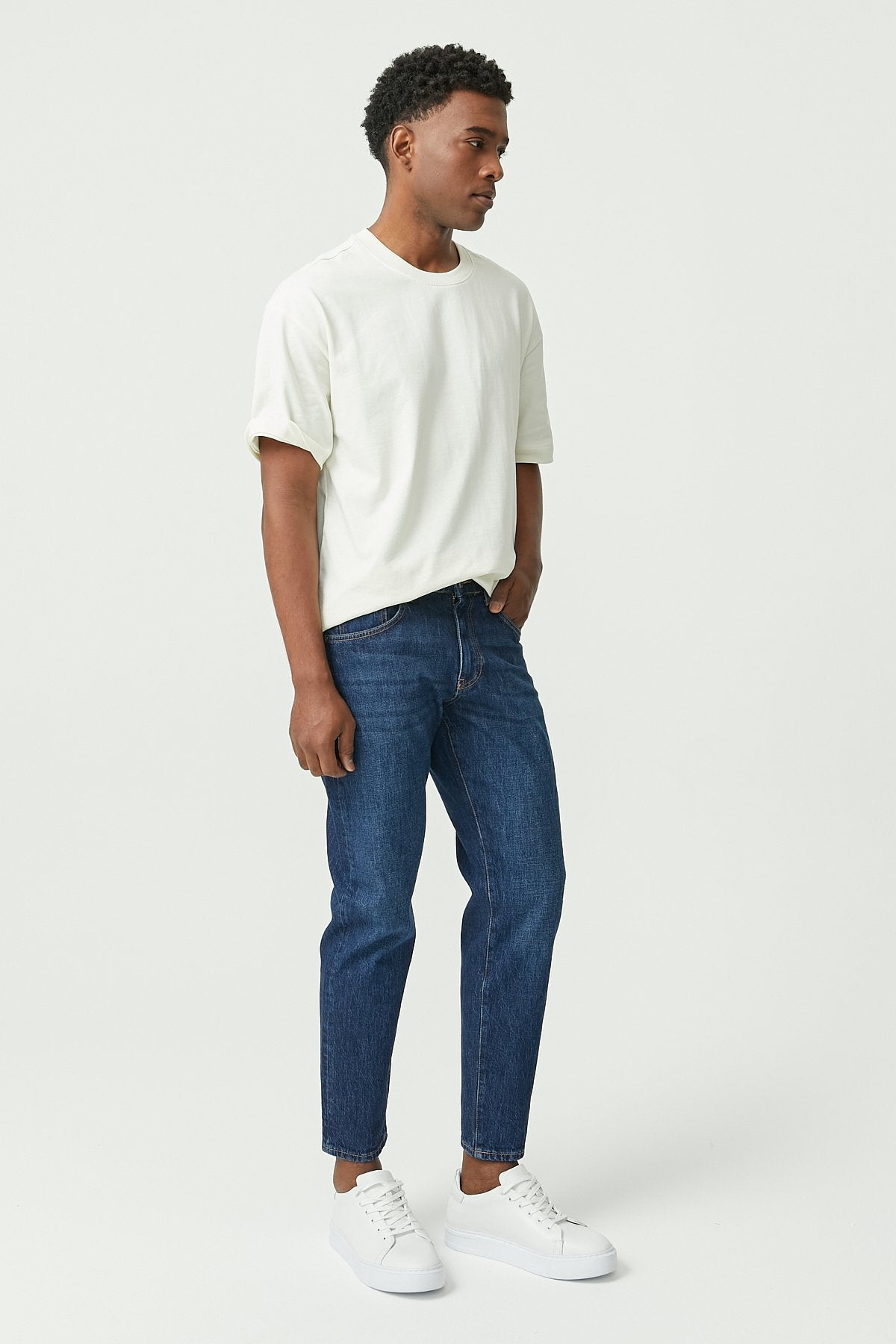 Texas-relaxed Tapered Jean Trousers