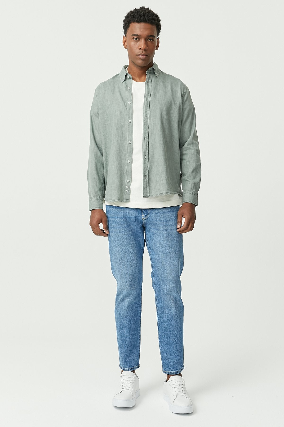 Texas-relaxed Tapered Jean Trousers