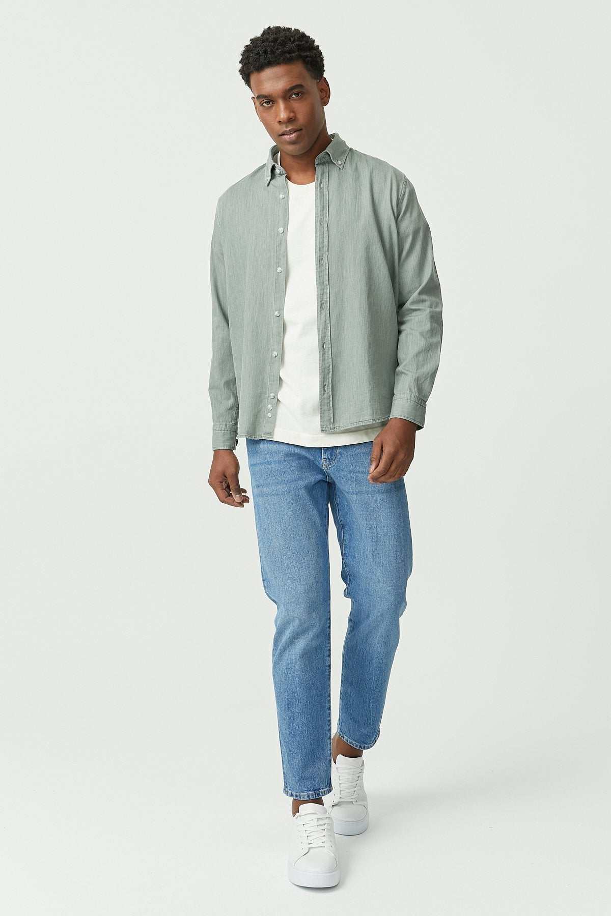 Texas-relaxed Tapered Jean Trousers