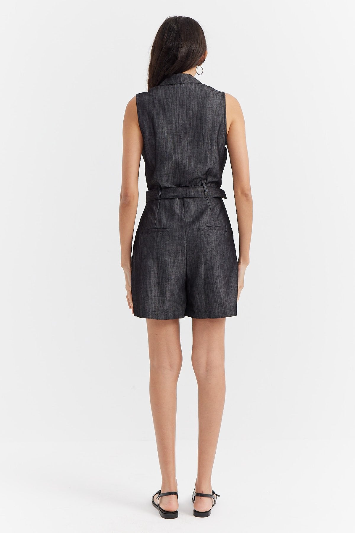 Women's Belt Detailed Jumpsuit