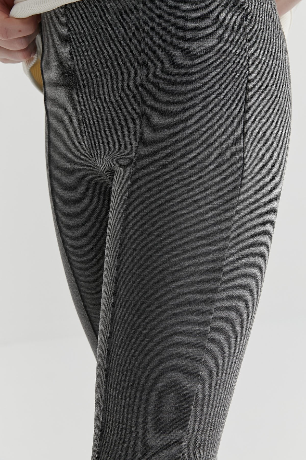 Girl's Front Seamed Leggings