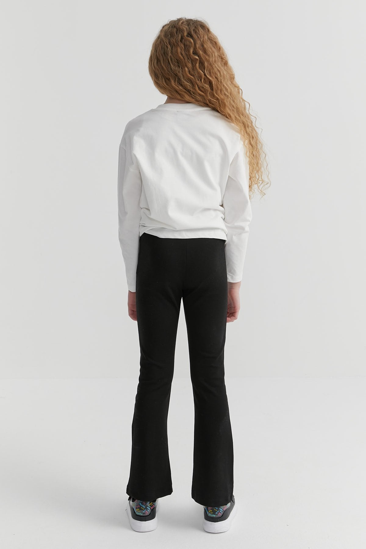 Girl's Front Seamed Leggings