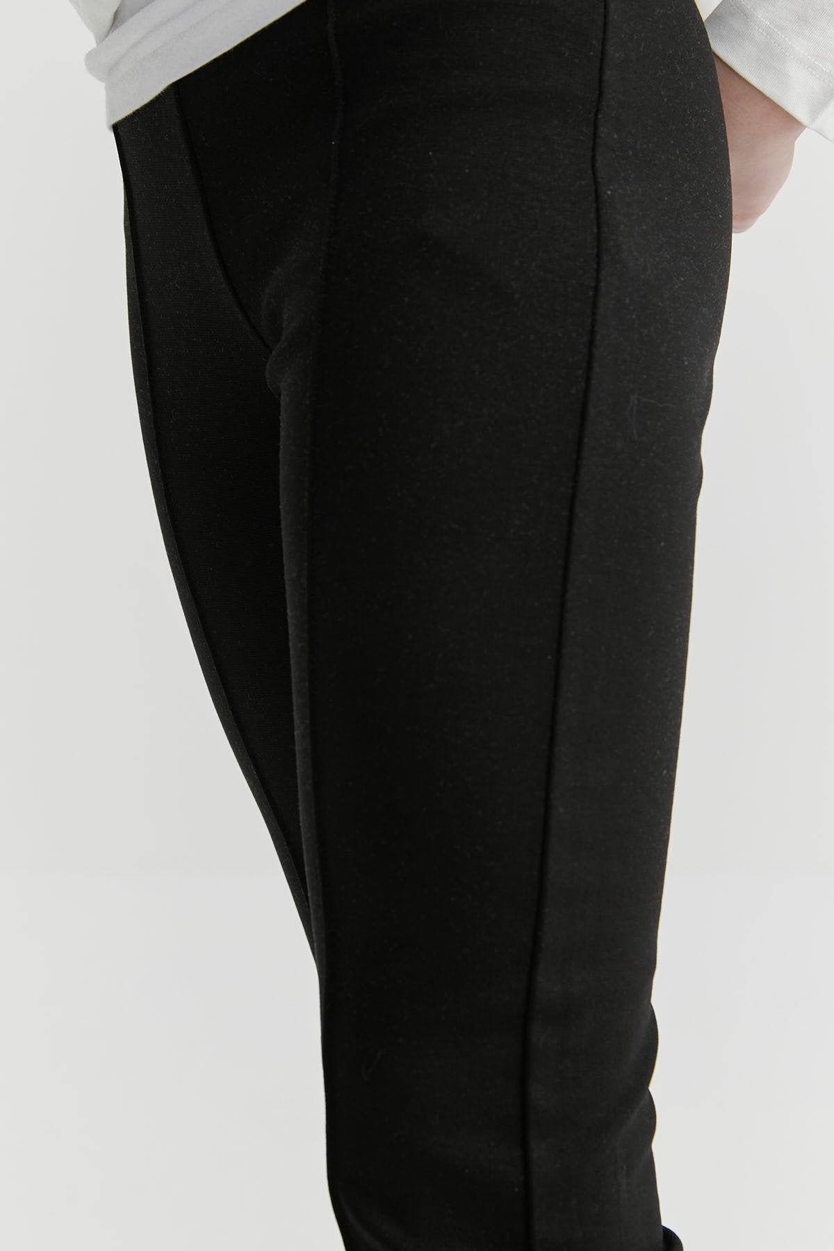 Girl's Front Seamed Leggings