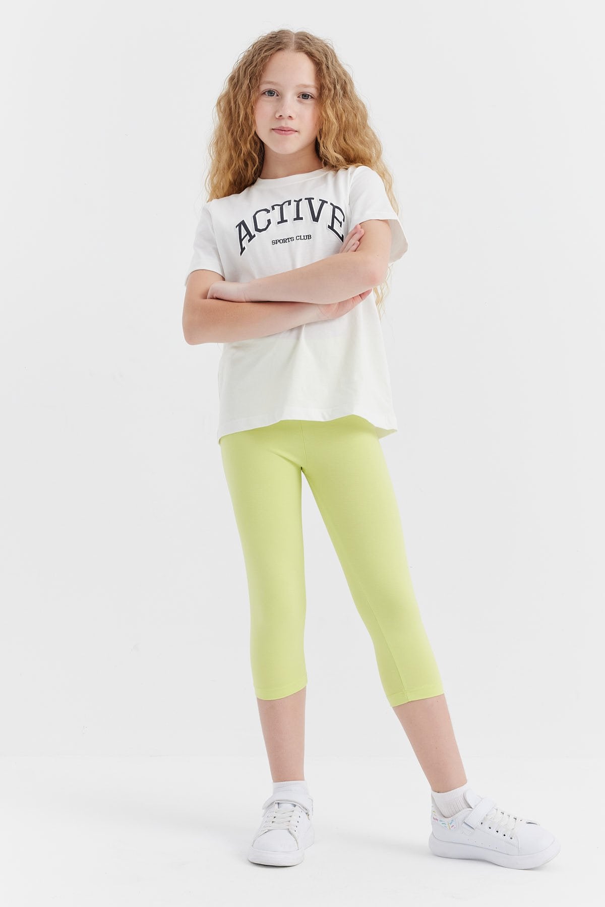 Girls' Capri Leggings