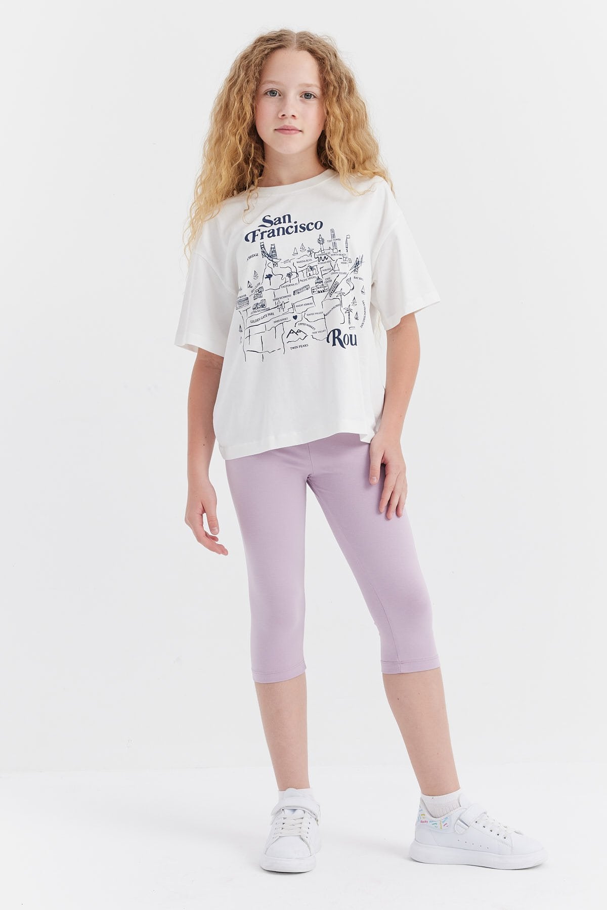 Girls' Capri Leggings