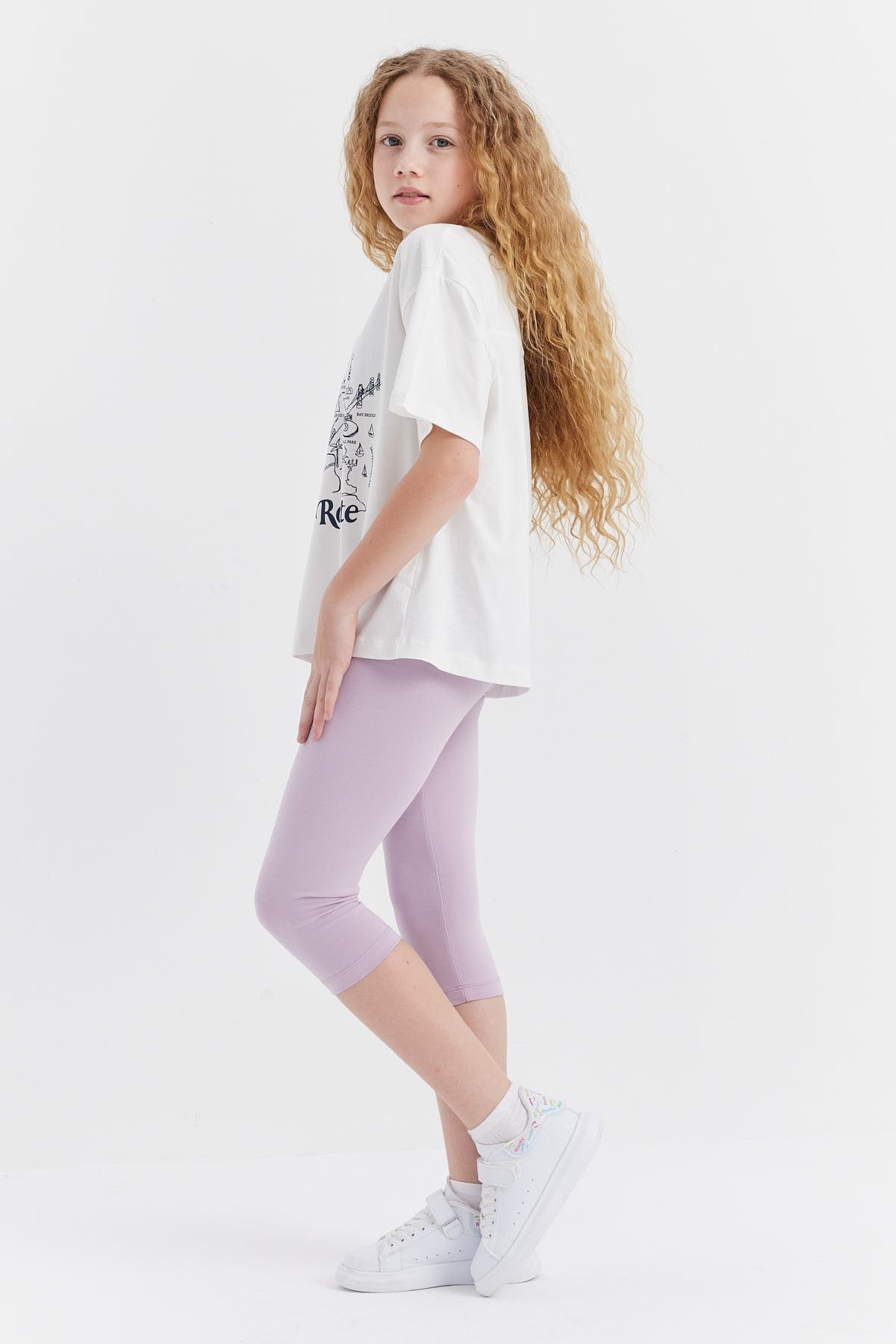 Girls' Capri Leggings