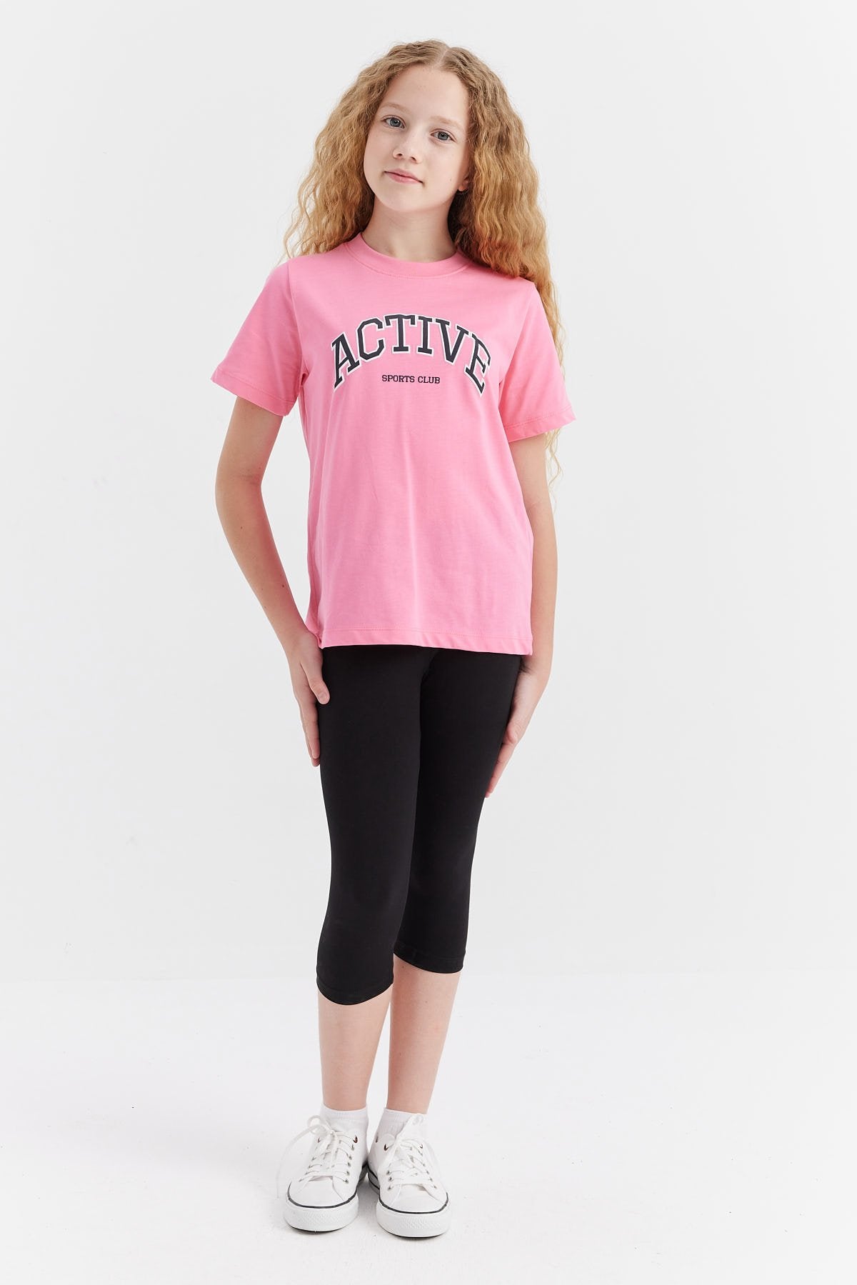 Girls' Capri Leggings