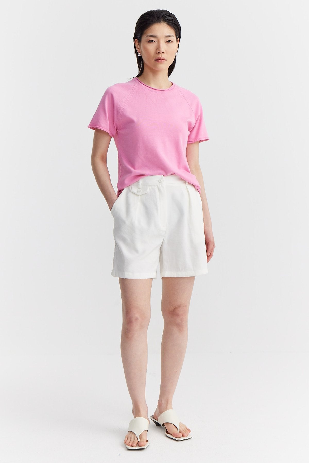 Women's Pleated Detailed Shorts